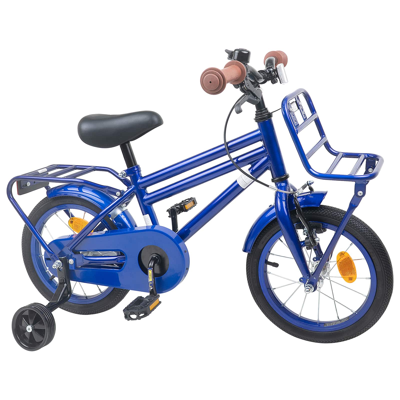 Kinderfahrrad 14 Zoll for 3-5 Years Old Dunkelblau