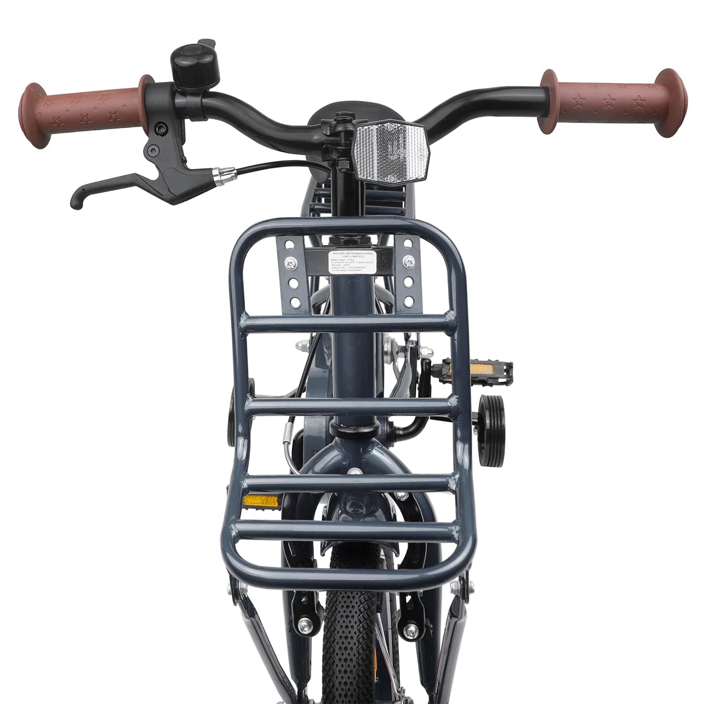 Kinderfahrrad 14 Zoll for 3-5 Years Old Dunkelgrau