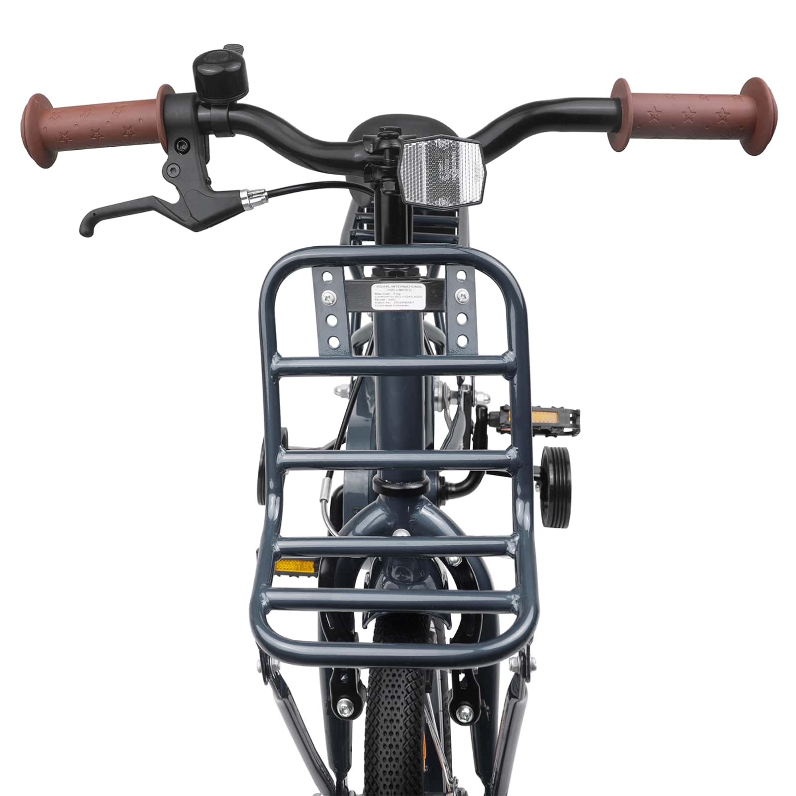 Kinderfahrrad 16 Zoll for 4-6 Years Old Dunkelgrau