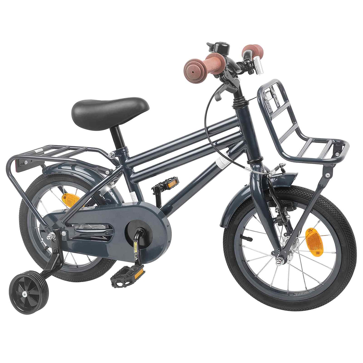 Kinderfahrrad 16 Zoll for 4-6 Years Old Dunkelgrau
