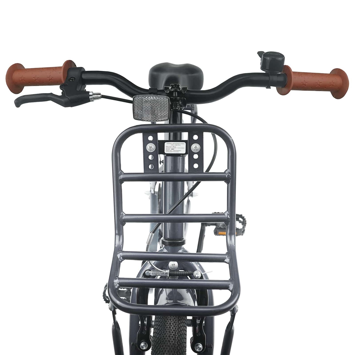 Kinderfahrrad 18 Zoll for 5-7 Years Old Dunkelgrau