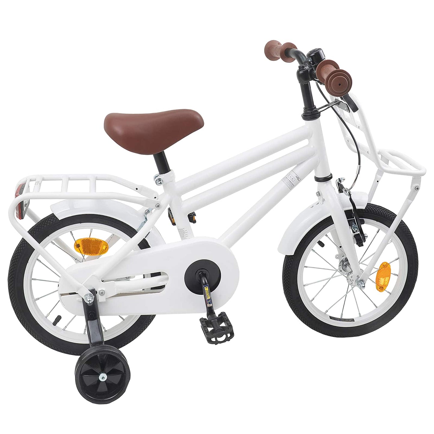 Kinderfahrrad 16 Zoll for 4-6 Years Old Weiß