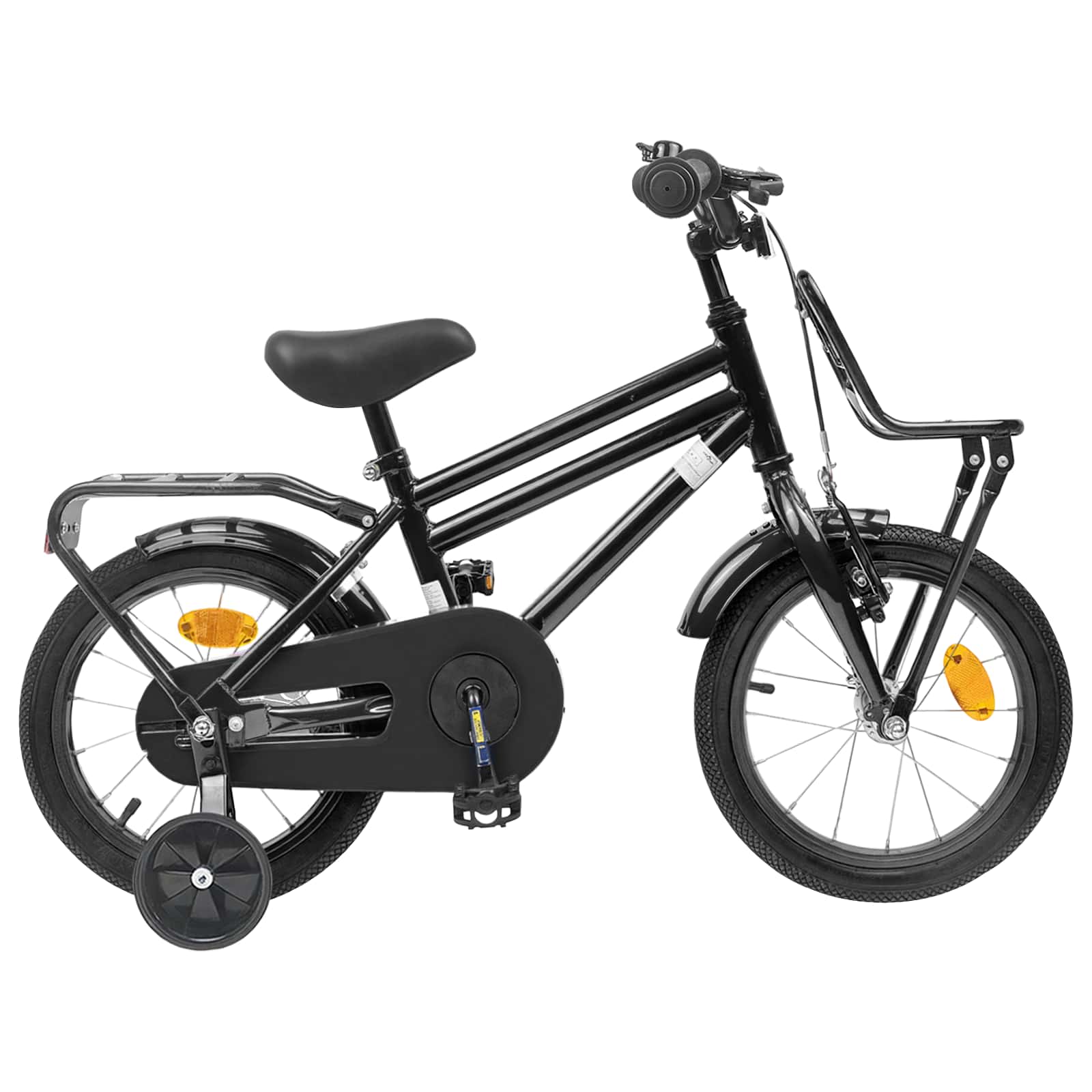 Kinderfahrrad 12 Zoll for 2 to 4 years old Schwarz