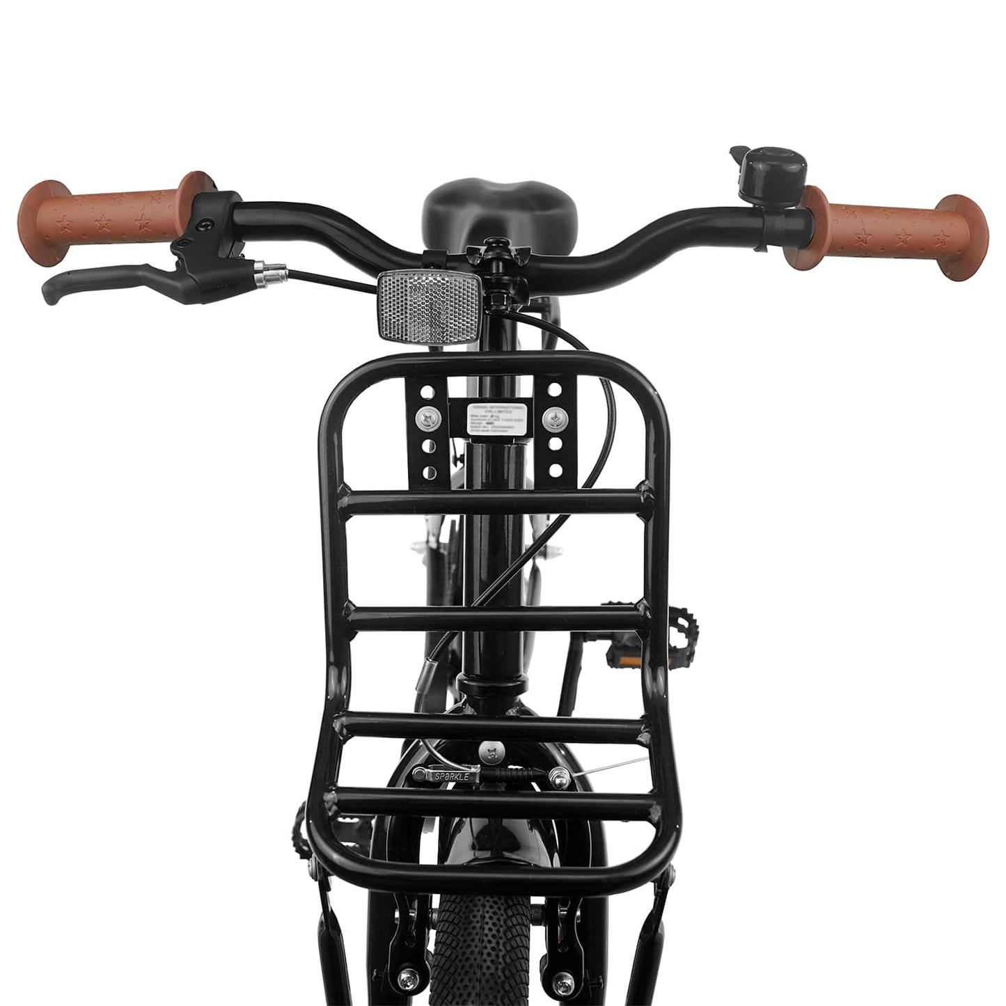 Kinderfahrrad 18 Zoll for 5-7 Years Old Schwarz