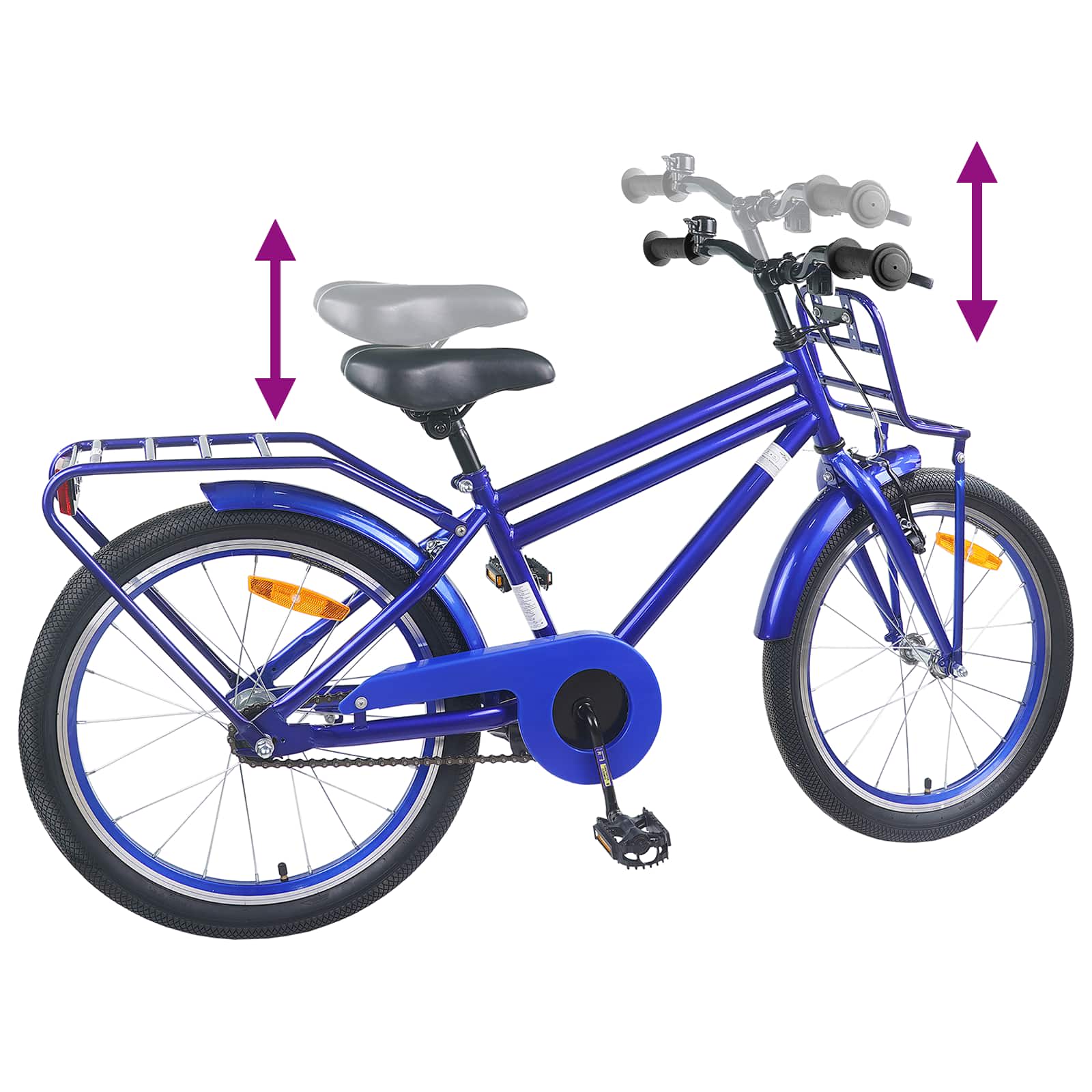 Kinderfahrrad 20 Zoll for kids aged 6 to 11 Dunkelblau