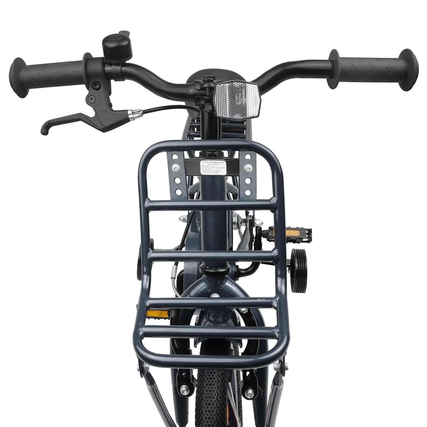 Kinderfahrrad 16 Zoll for 4-6 Years Old Dunkelgrau