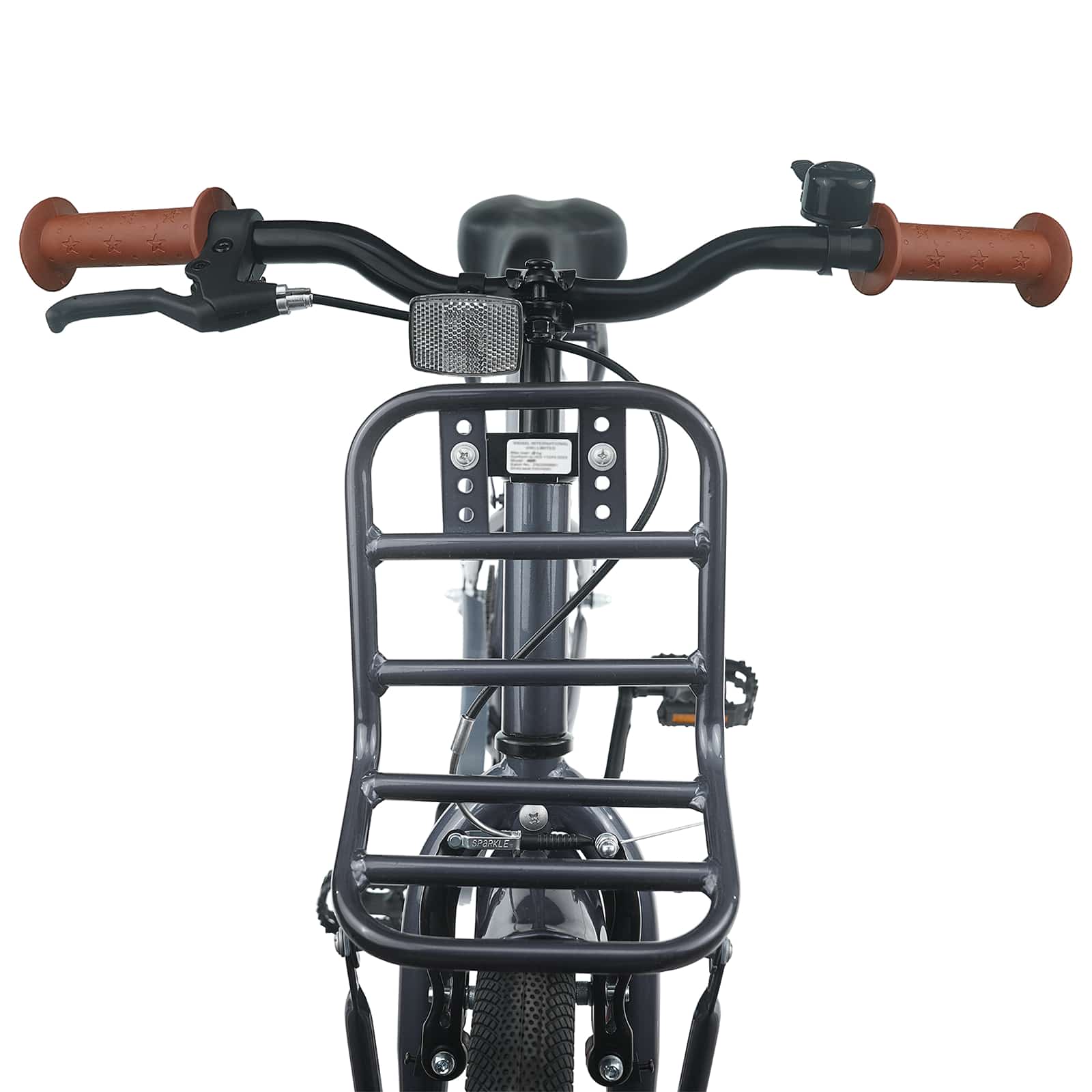 Kinderfahrrad 18 Zoll for 5-7 Years Old Dunkelgrau