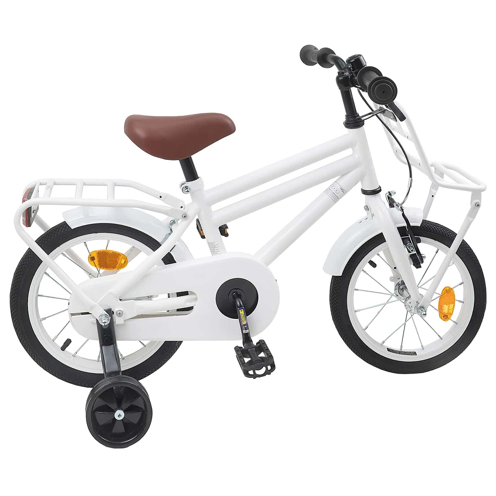 Kinderfahrrad 16 Zoll for 4-6 Years Old Weiß