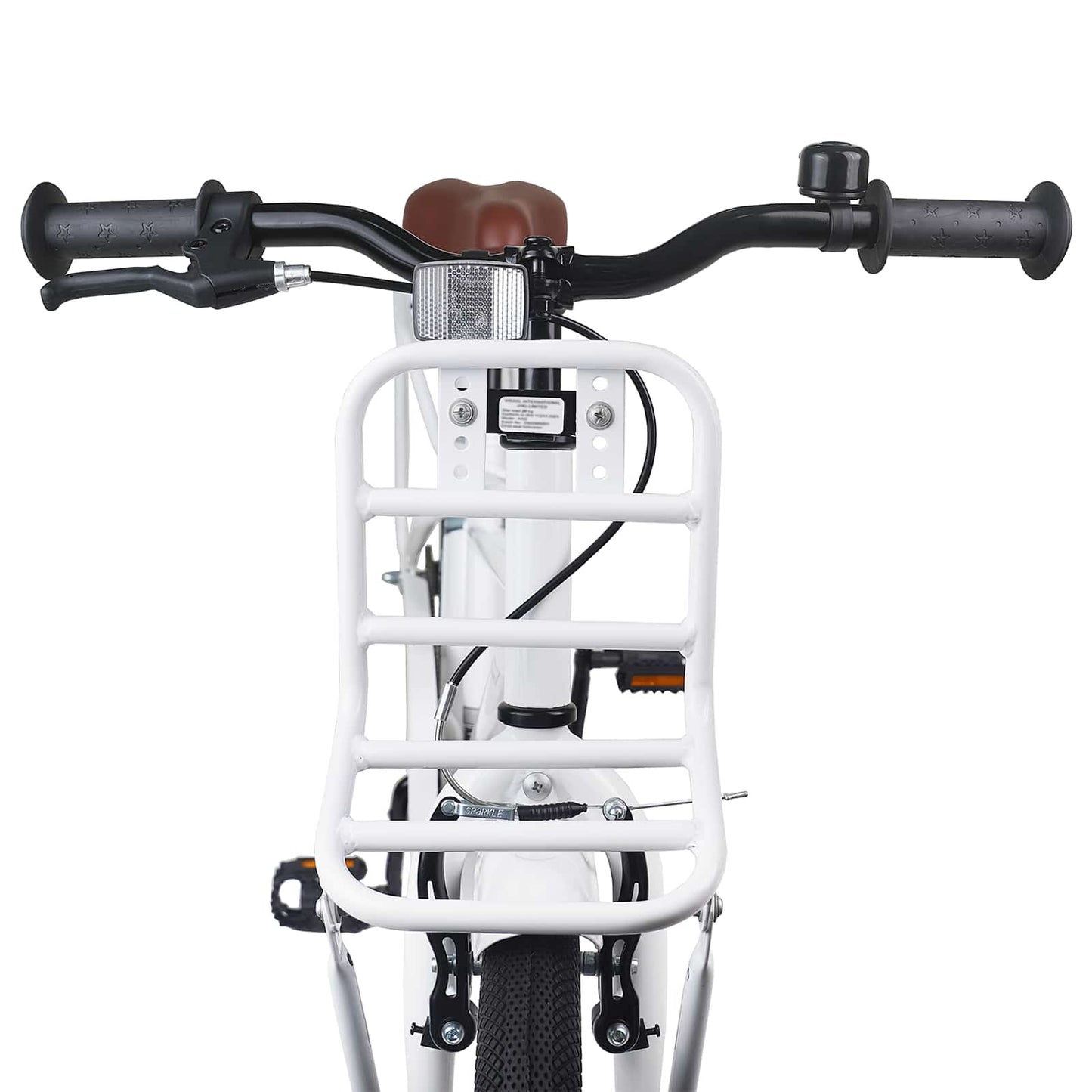 Kinderfahrrad 18 Zoll for 5-7 Years Old Weiß