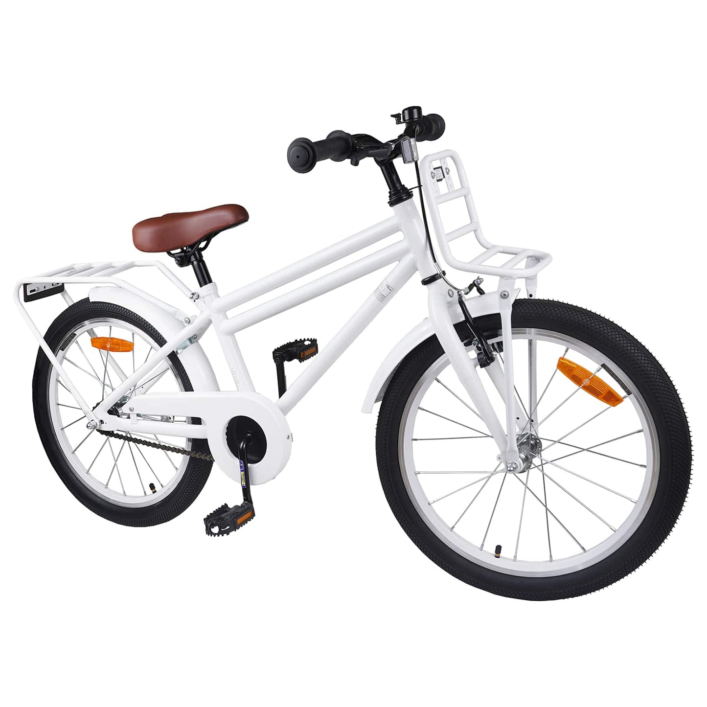 Kinderfahrrad 18 Zoll for 5-7 Years Old Weiß