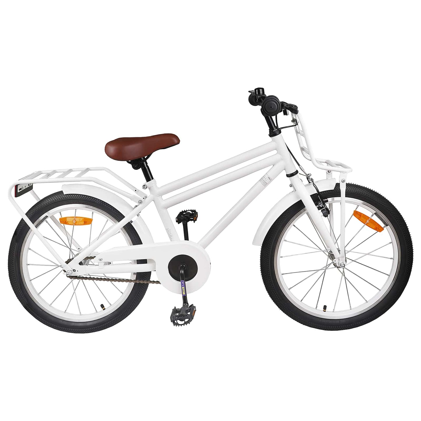 Kinderfahrrad 18 Zoll for 5-7 Years Old Weiß