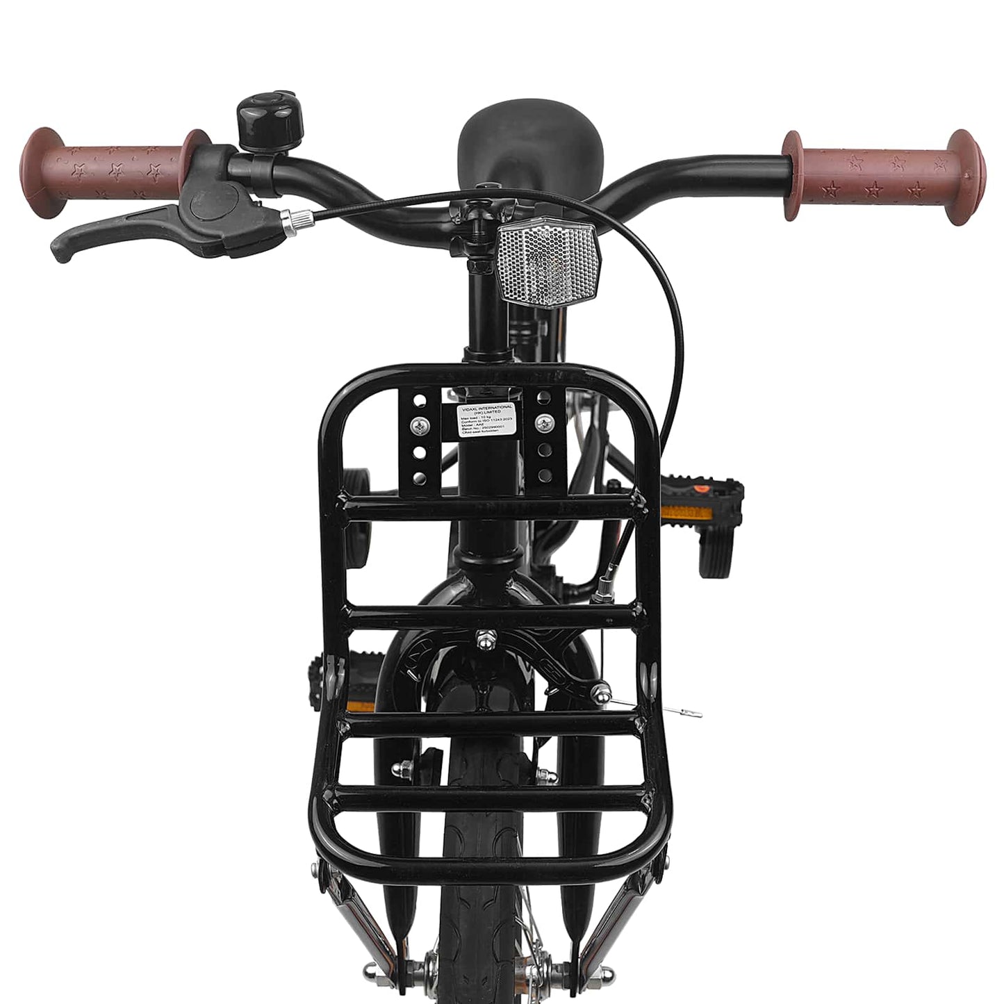 Kinderfahrrad 16 Zoll for 4-6 Years Old Schwarz