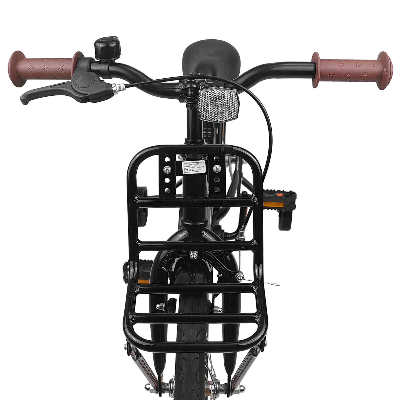 Kinderfahrrad 16 Zoll for 4-6 Years Old Schwarz