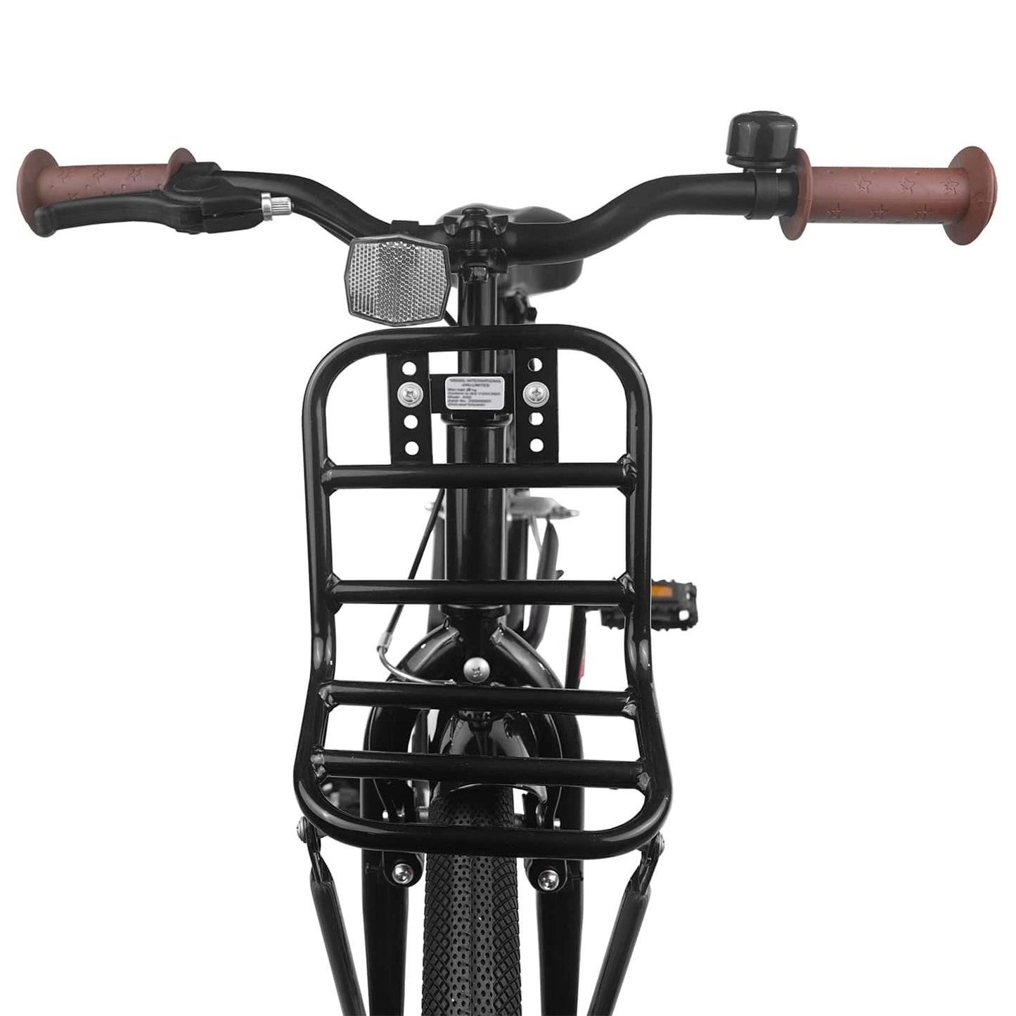 Kinderfahrrad 18 Zoll for 5-7 Years Old Schwarz