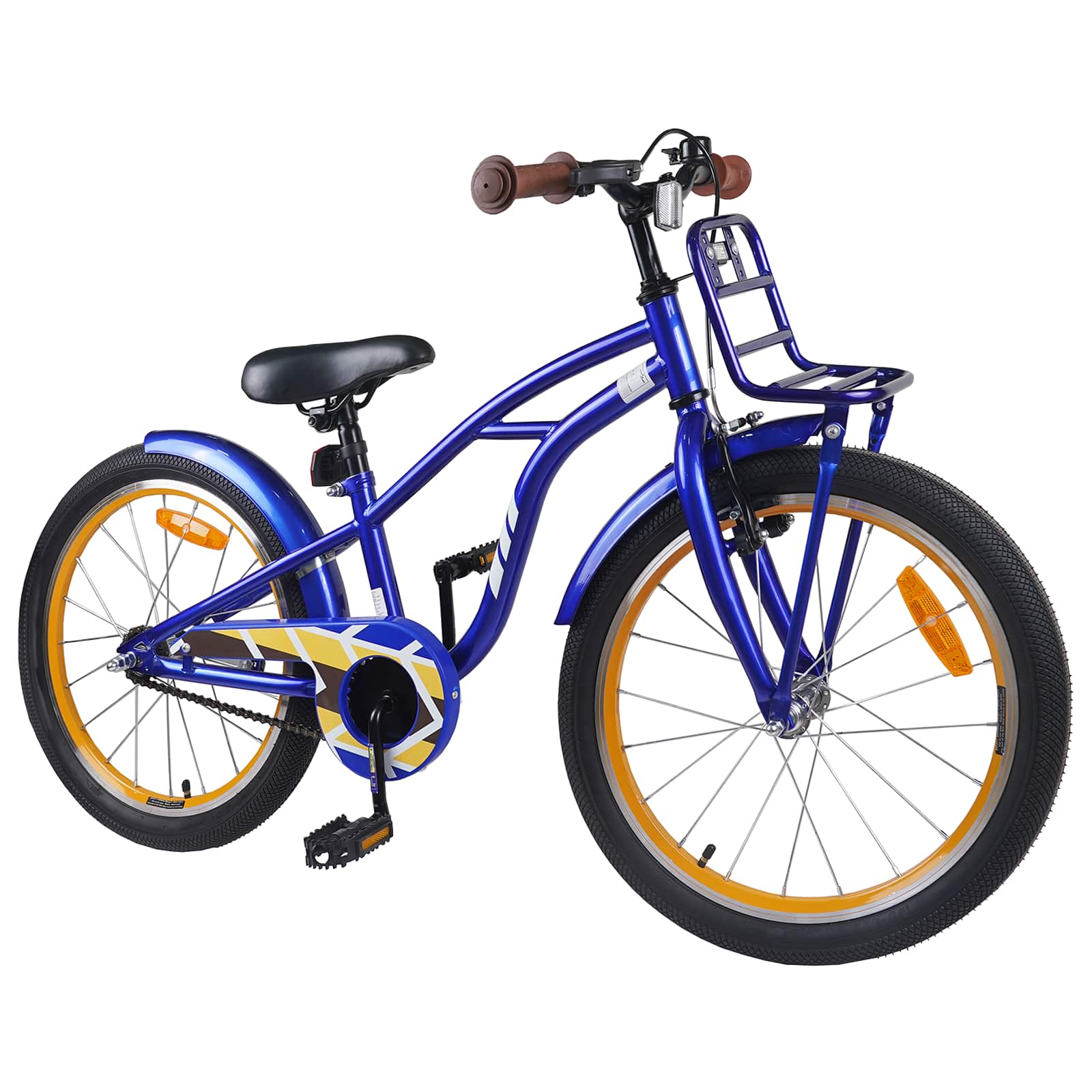 Kinderfahrrad 22 Zoll für 7-12 Jahre alt Dunkelblau