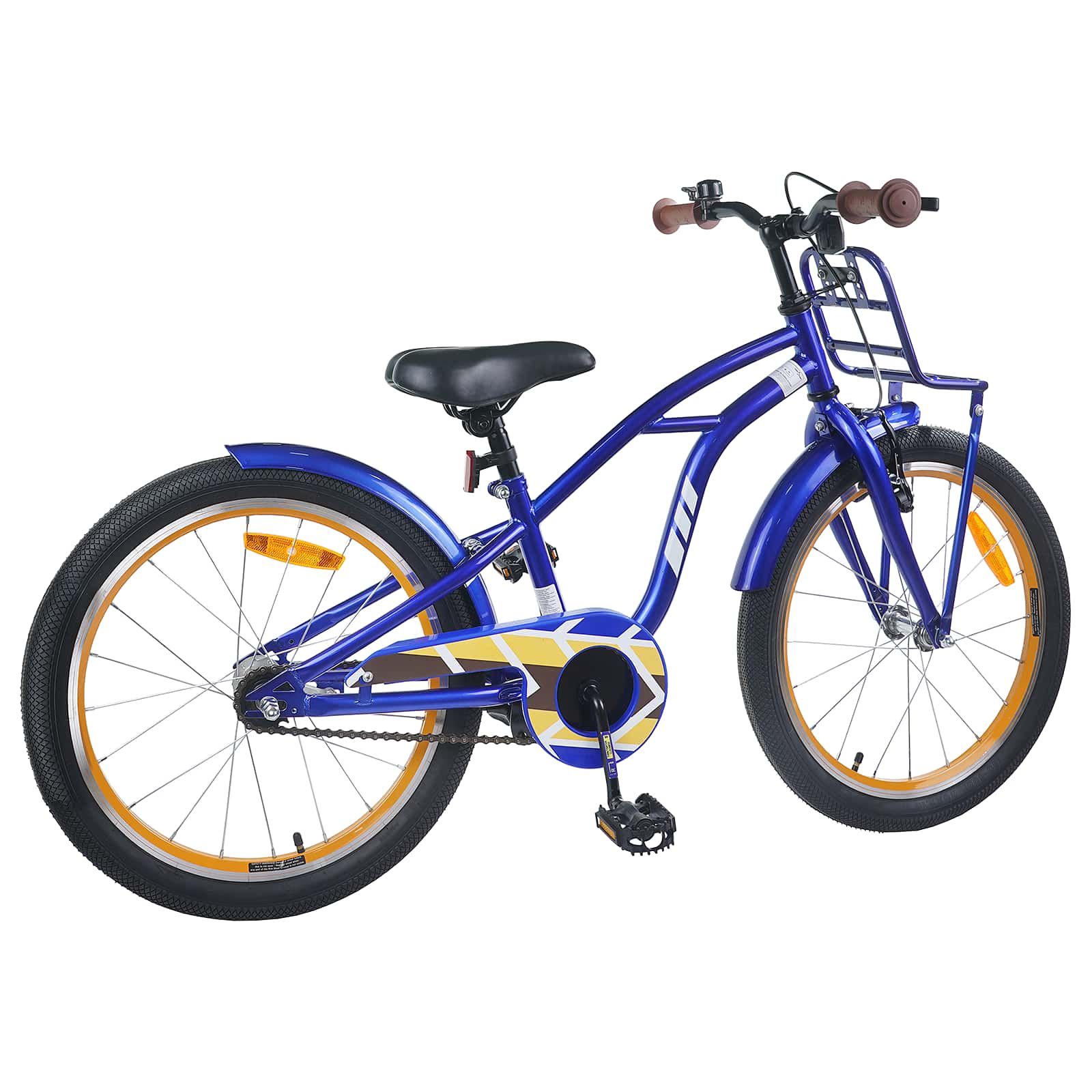 Kinderfahrrad 22 Zoll für 7-12 Jahre alt Dunkelblau