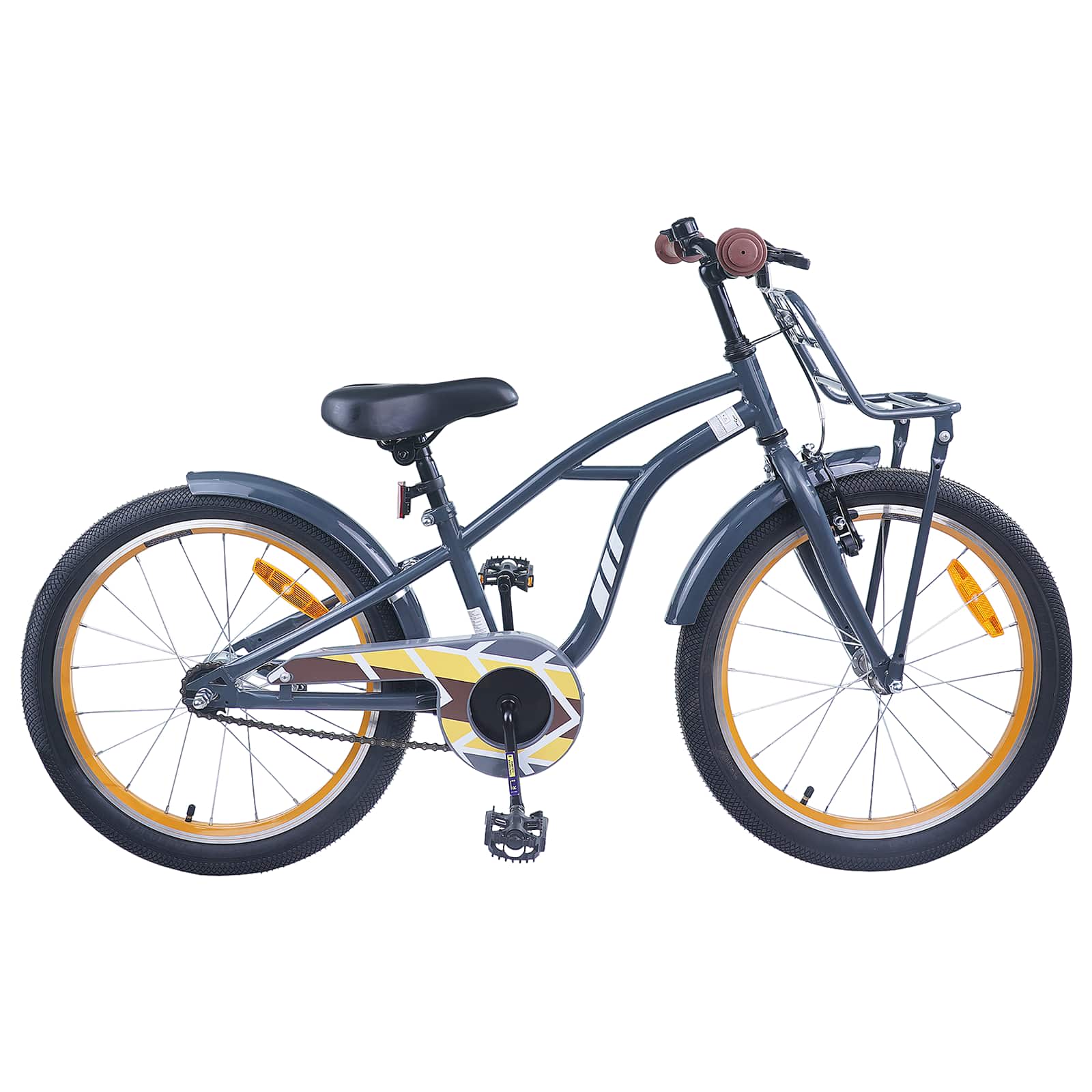Kinderfahrrad 20 Zoll for kids aged 6 to 11 Dunkelgrau