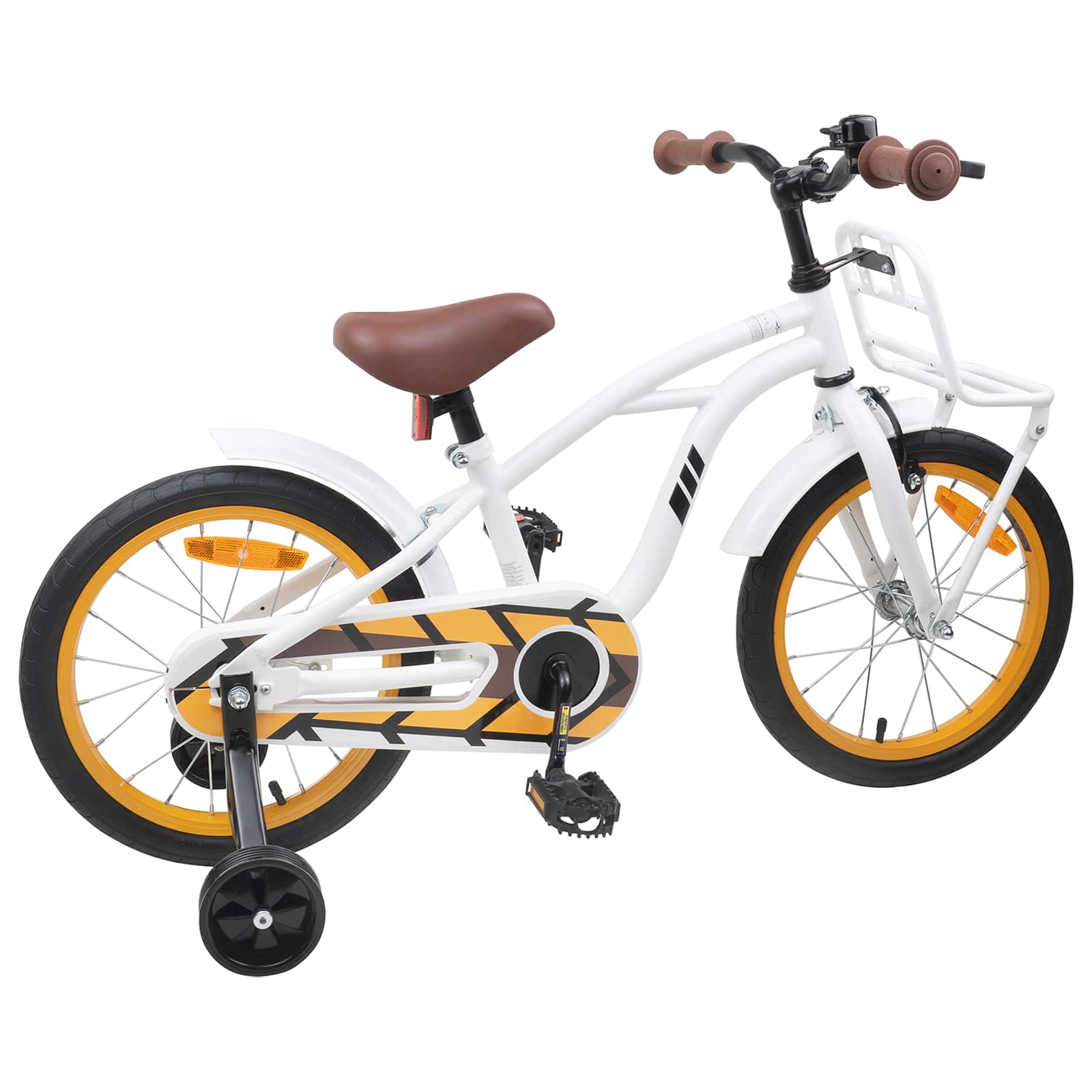 Kinderfahrrad 16 Zoll for 4-6 Years Old Weiß