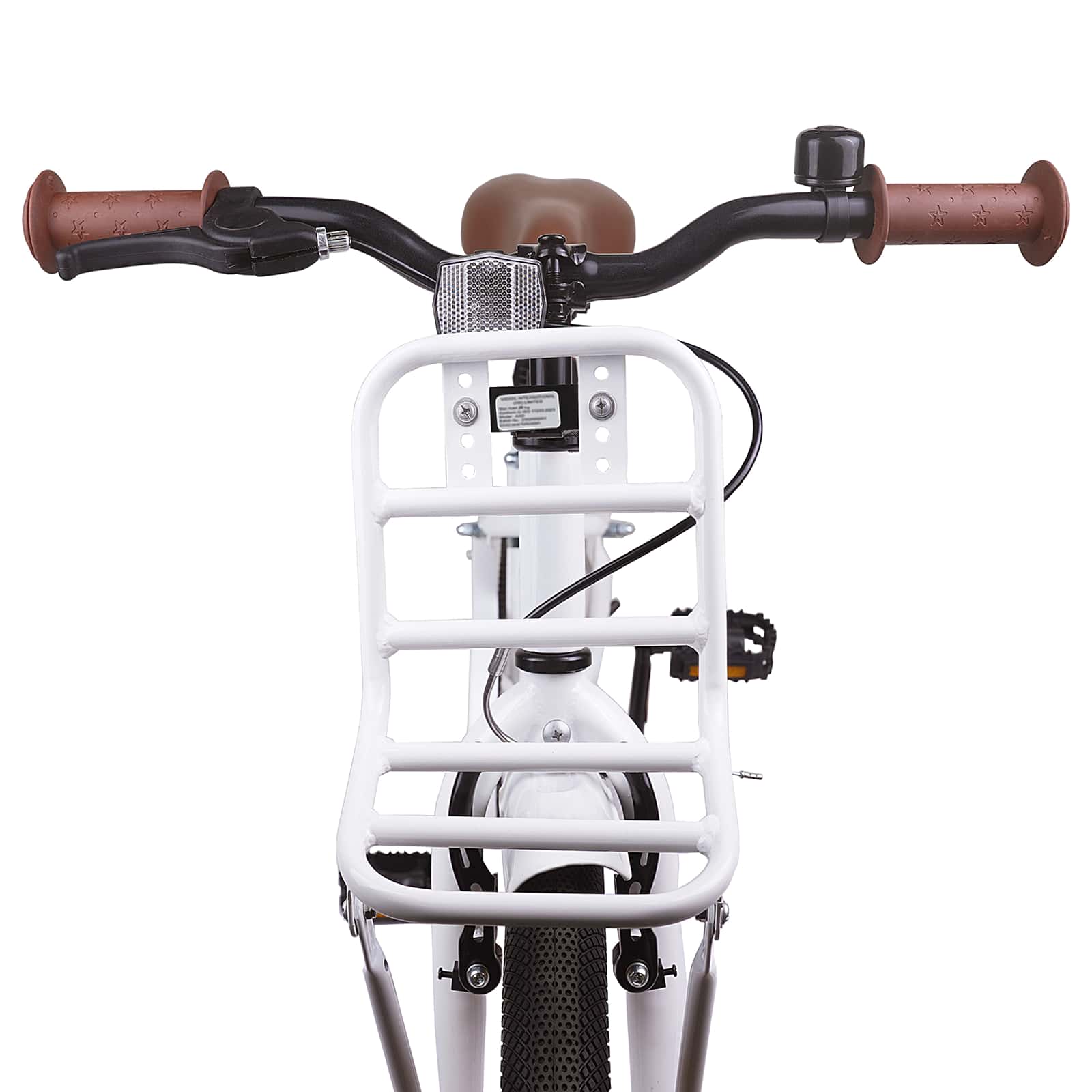 Kinderfahrrad 18 Zoll for 5-7 Years Old Weiß