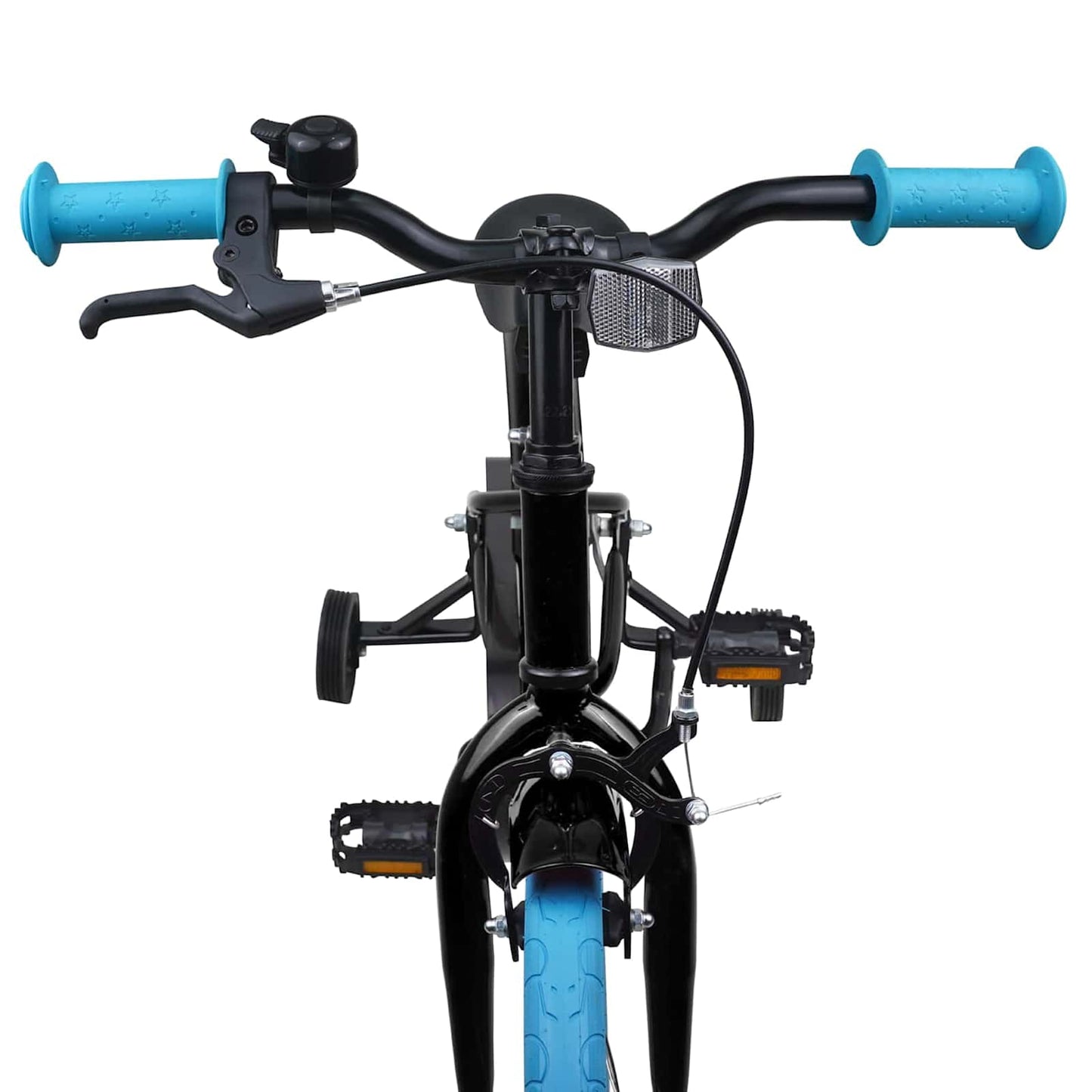 Kinderfahrrad 16 Zoll für 4-6 Jahre alt Schwarz