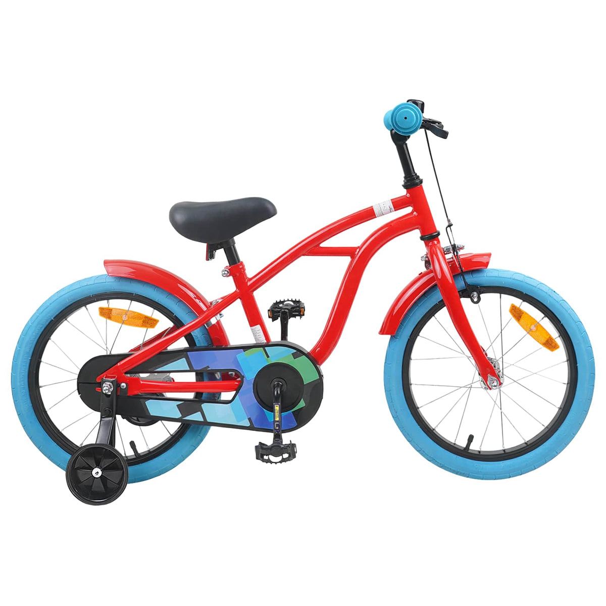 Kinderfahrrad 16 Zoll für 4-6 Jahre alt Rot