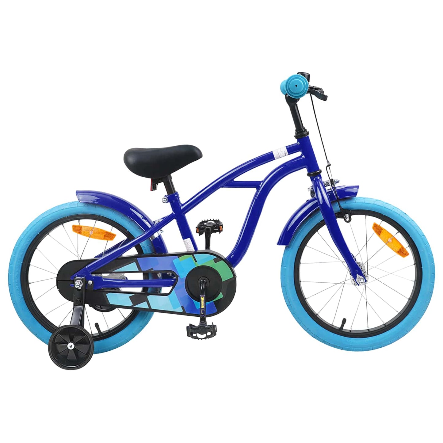 Kinderfahrrad 16 Zoll für 4-6 Jahre alt Dunkelblau