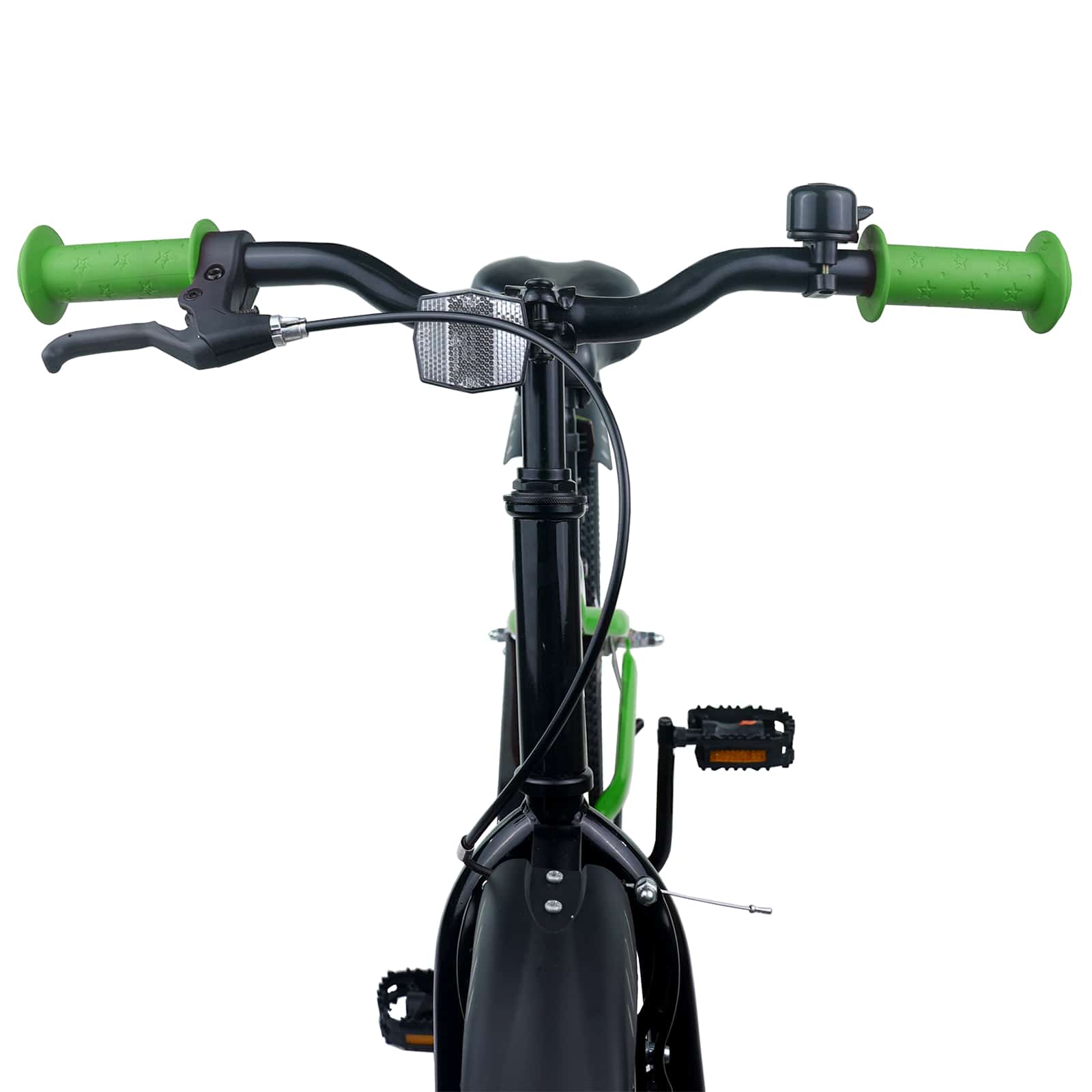 Kinderfahrrad 20 Zoll für 6-11 Jahre alt Grün Schwarz