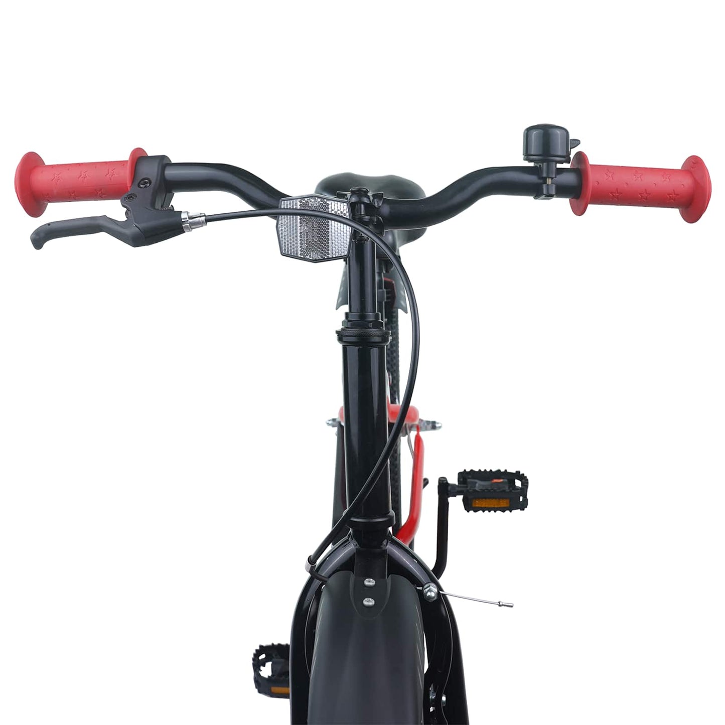 Kinderfahrrad 20 Zoll für 6-11 Jahre alt Rot und Schwarz