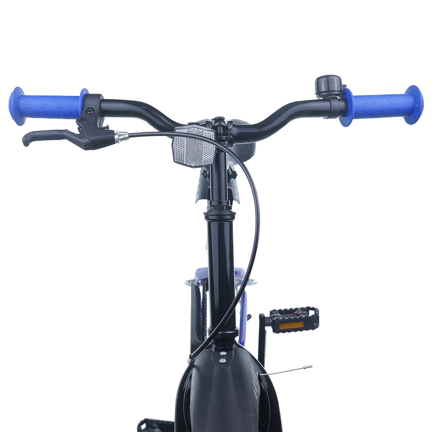 Kinderfahrrad 18 Zoll für 5-7 Jahre alt Blau Schwarz