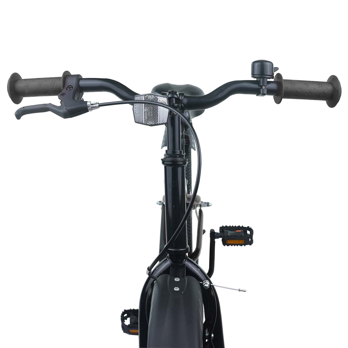 Kinderfahrrad 18 Zoll für 5-7 Jahre alt Schwarz