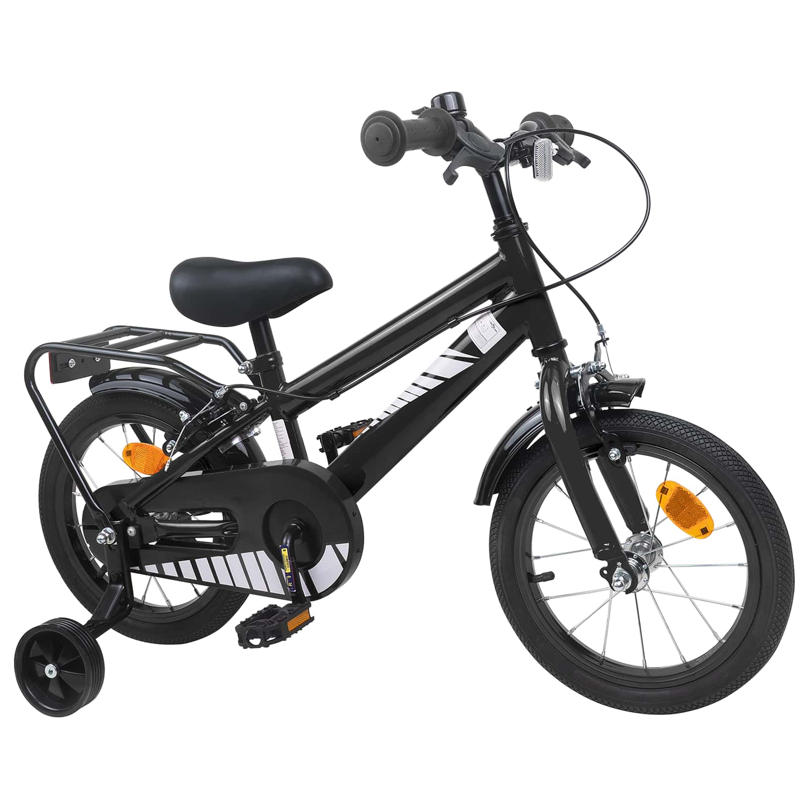 Kinderfahrrad 12 Zoll for 2 to 4 years old Schwarz