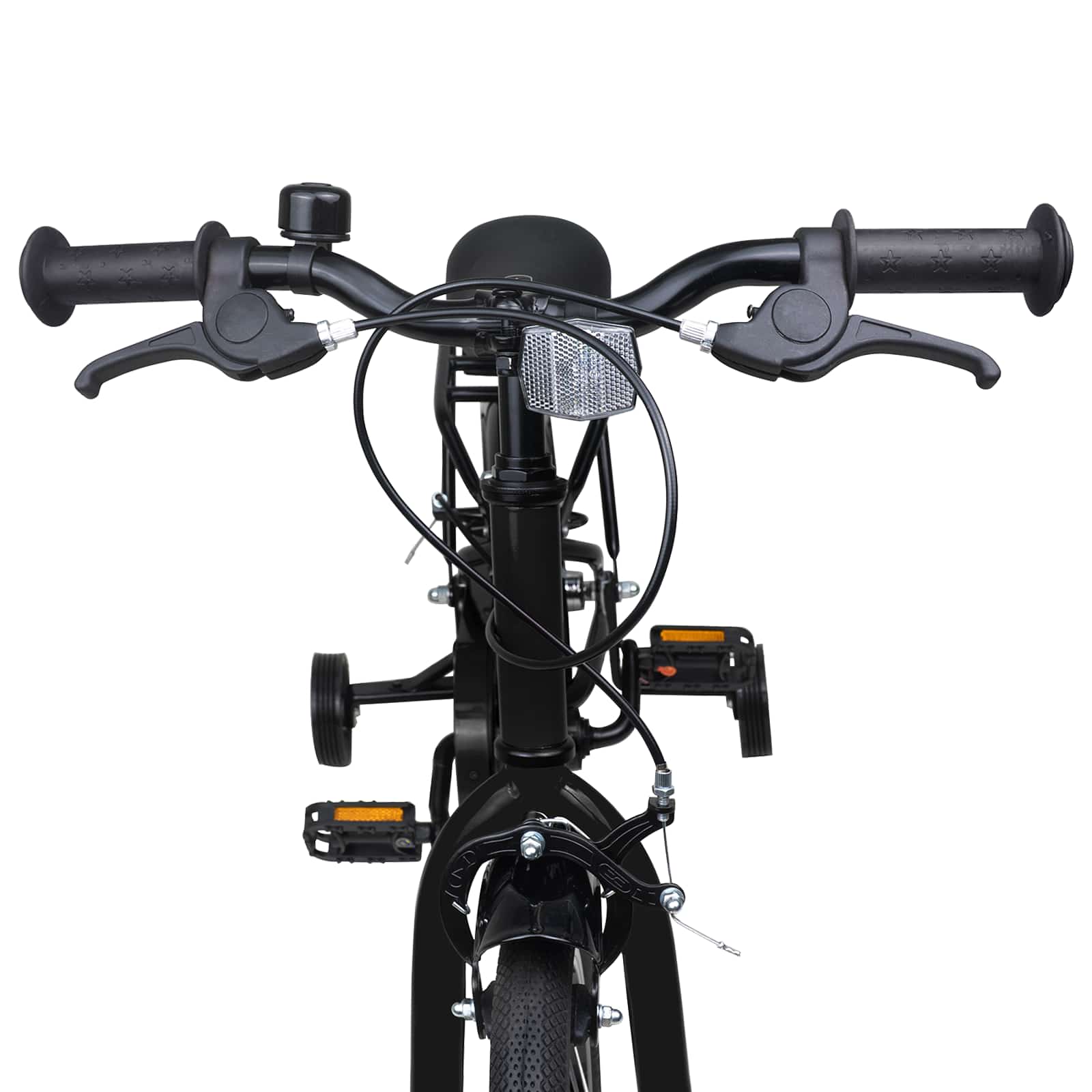 Kinderfahrrad 16 Zoll for 4-6 Years Old Schwarz