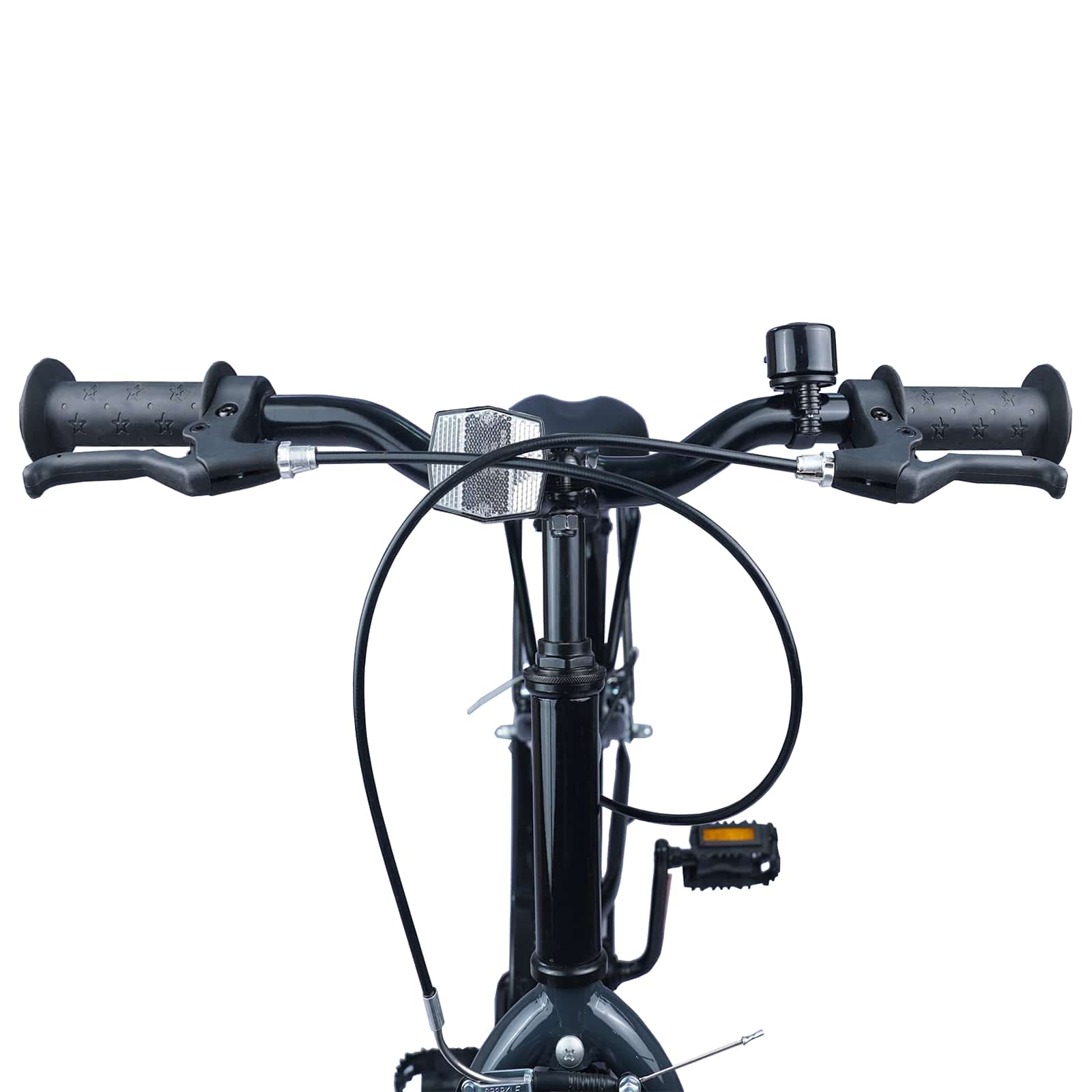 Kinderfahrrad 18 Zoll for 5-7 Years Old Schwarz