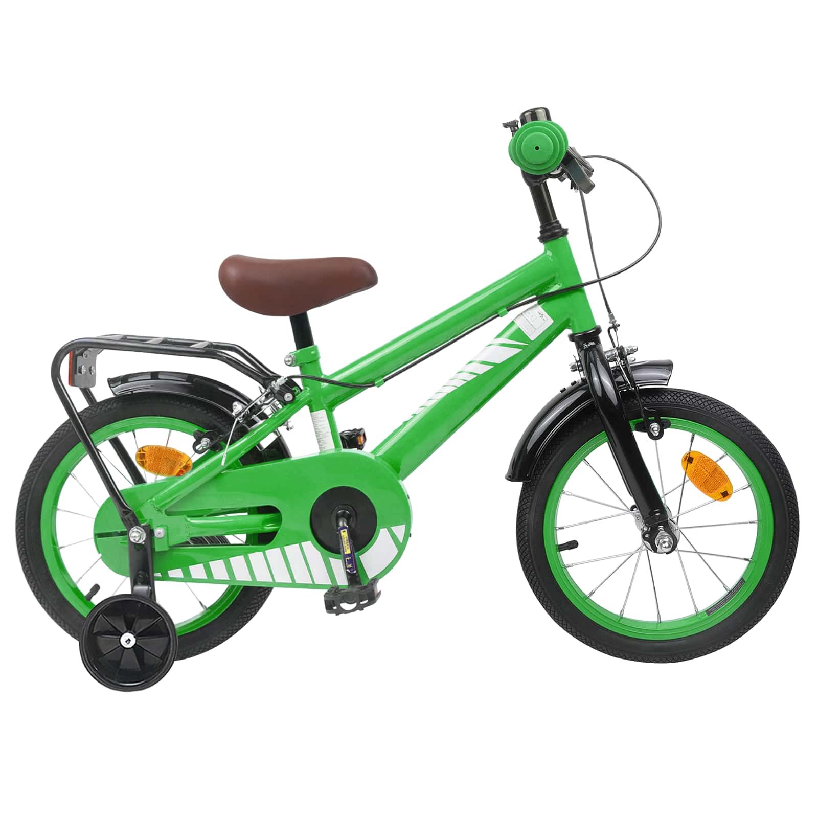 Kinderfahrrad 16 Zoll for 4-6 Years Old Grün