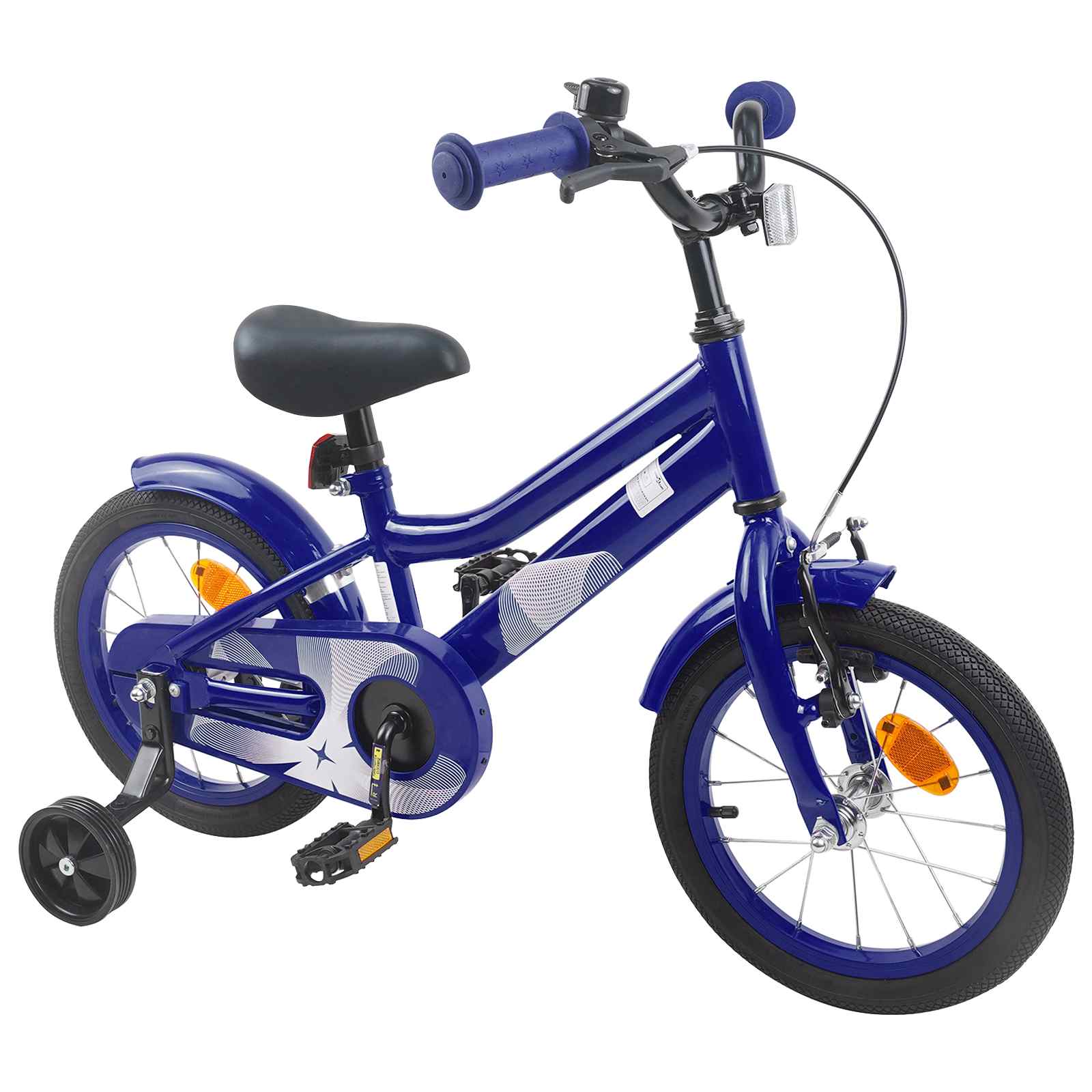 Kinderfahrrad 14 Zoll for 3-5 Years Old Dunkelblau