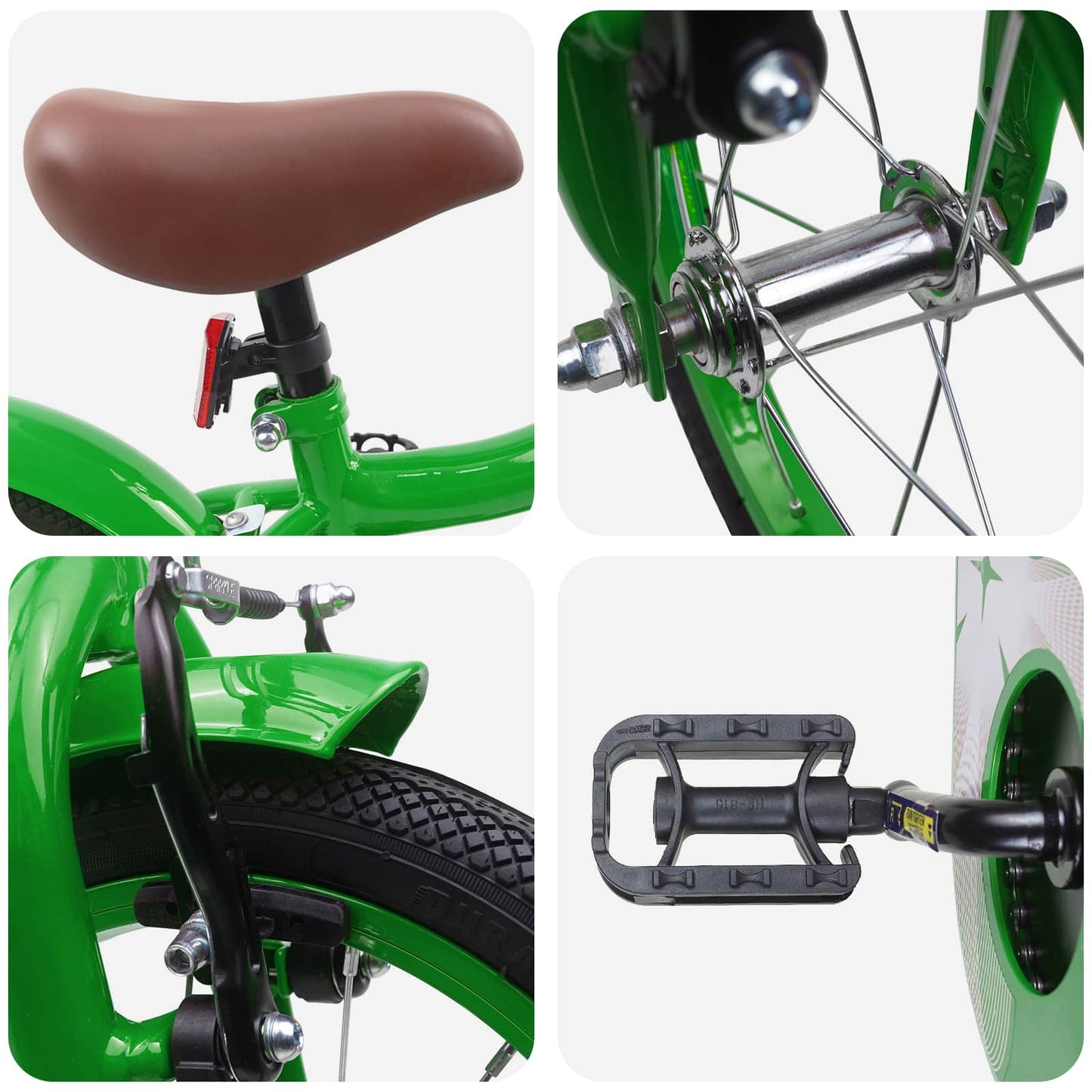 Kinderfahrrad 12 Zoll for 2 to 4 years old Grün