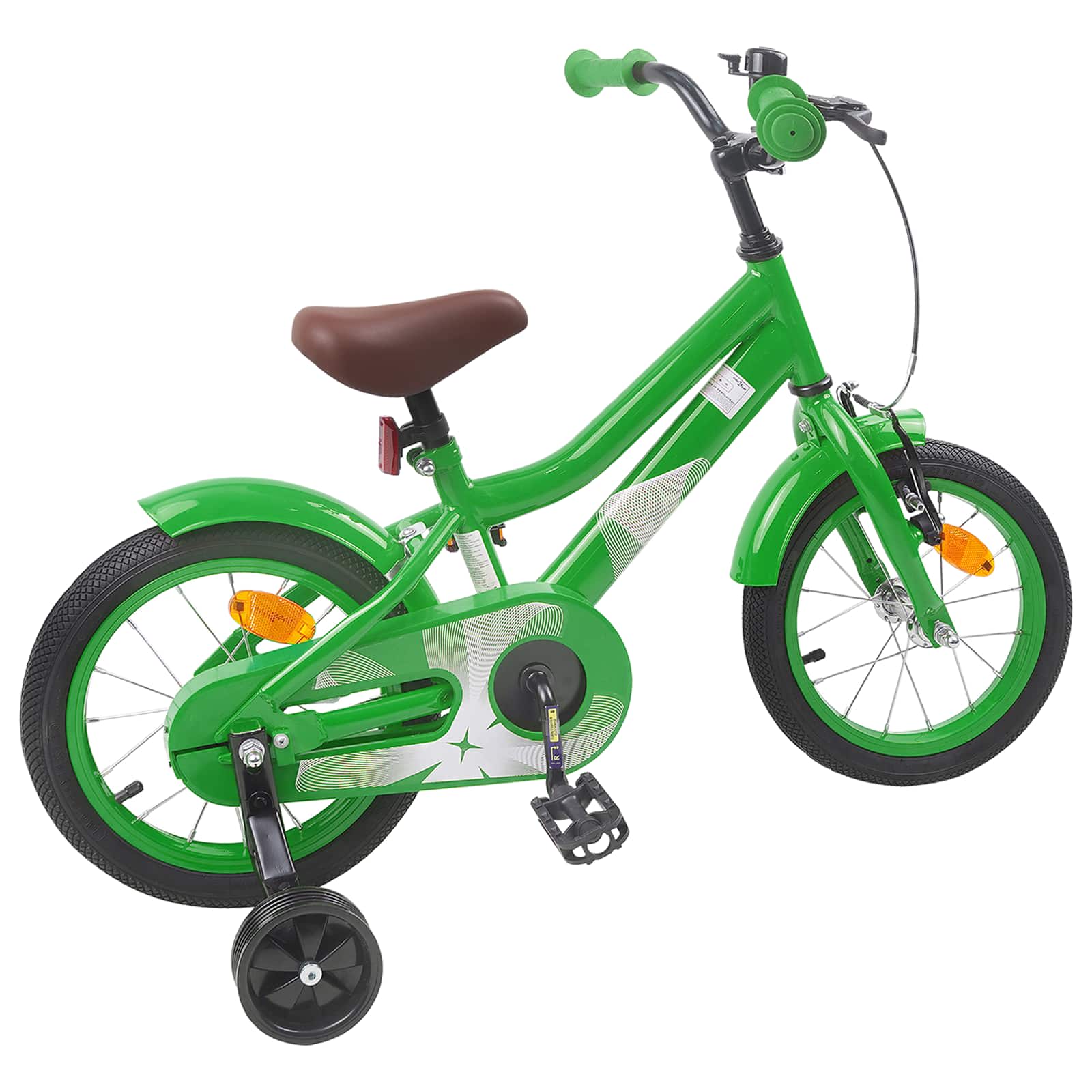 Kinderfahrrad 14 Zoll for 3-5 Years Old Grün