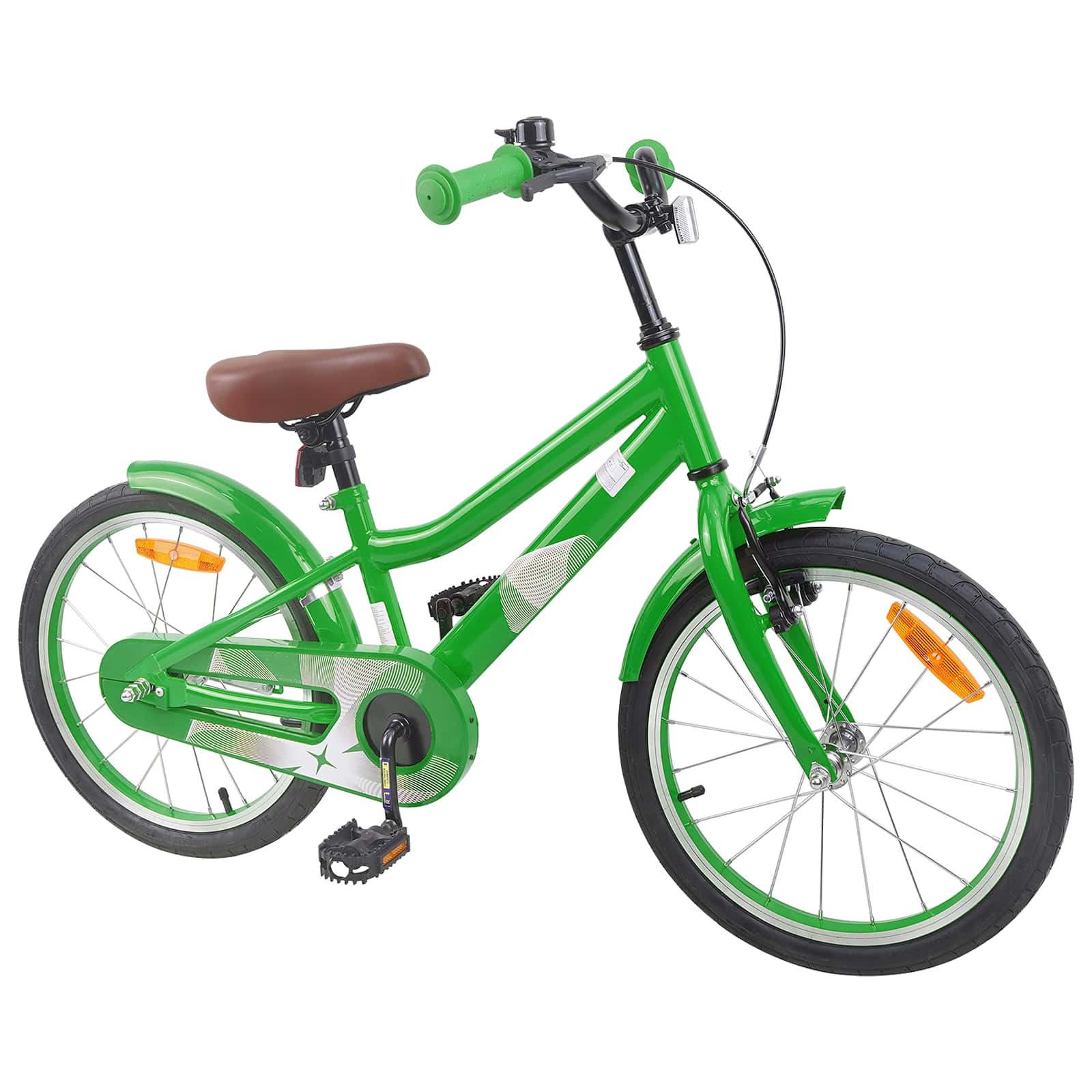 Kinderfahrrad 18 Zoll for 5-7 Years Old Grün