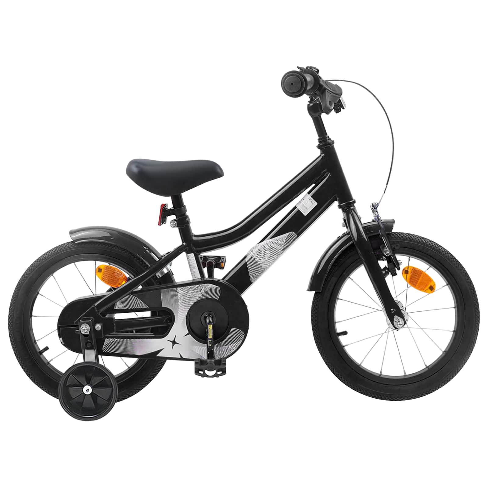 Kinderfahrrad 12 Zoll for 2 to 4 years old Schwarz