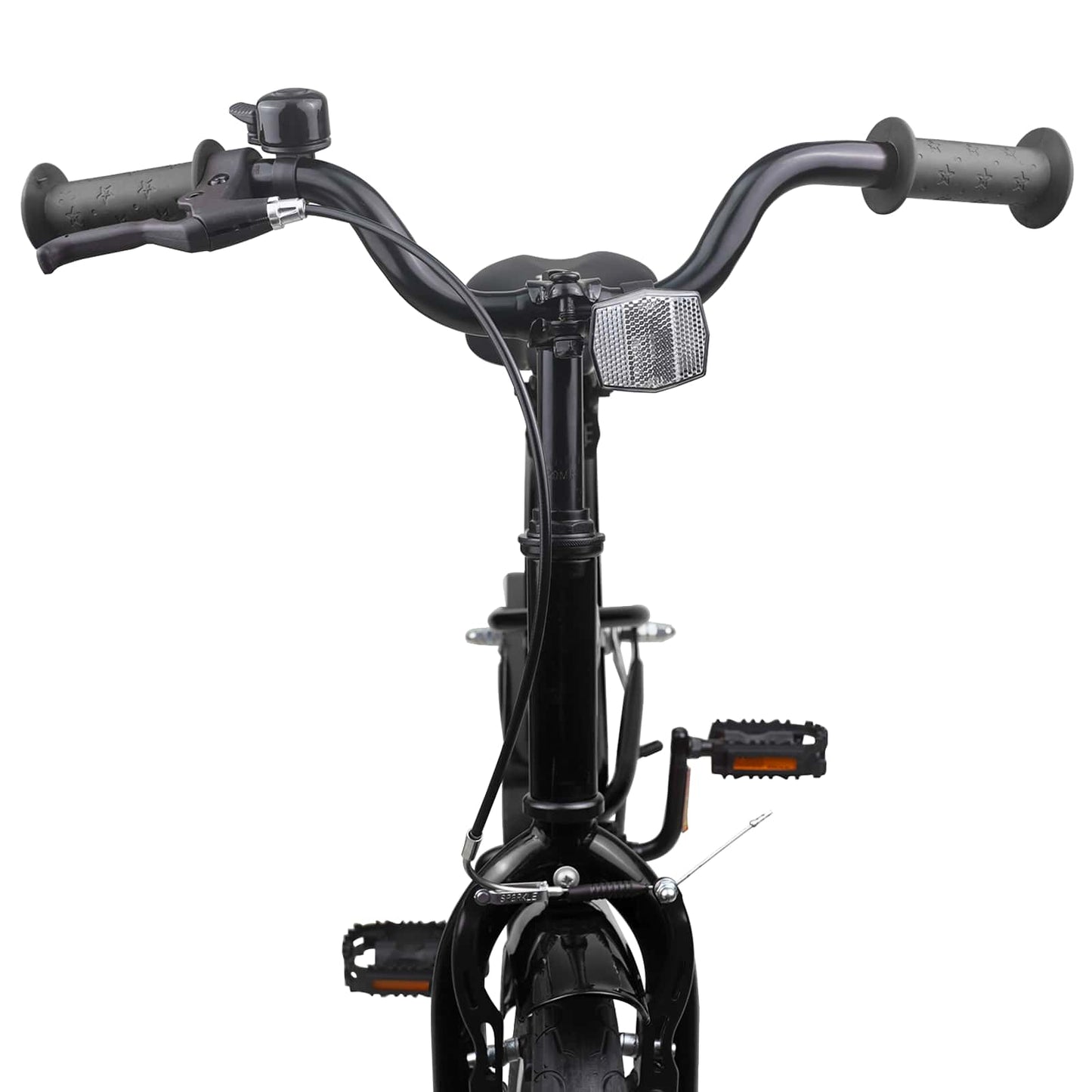 Kinderfahrrad 18 Zoll for 5-7 Years Old Schwarz