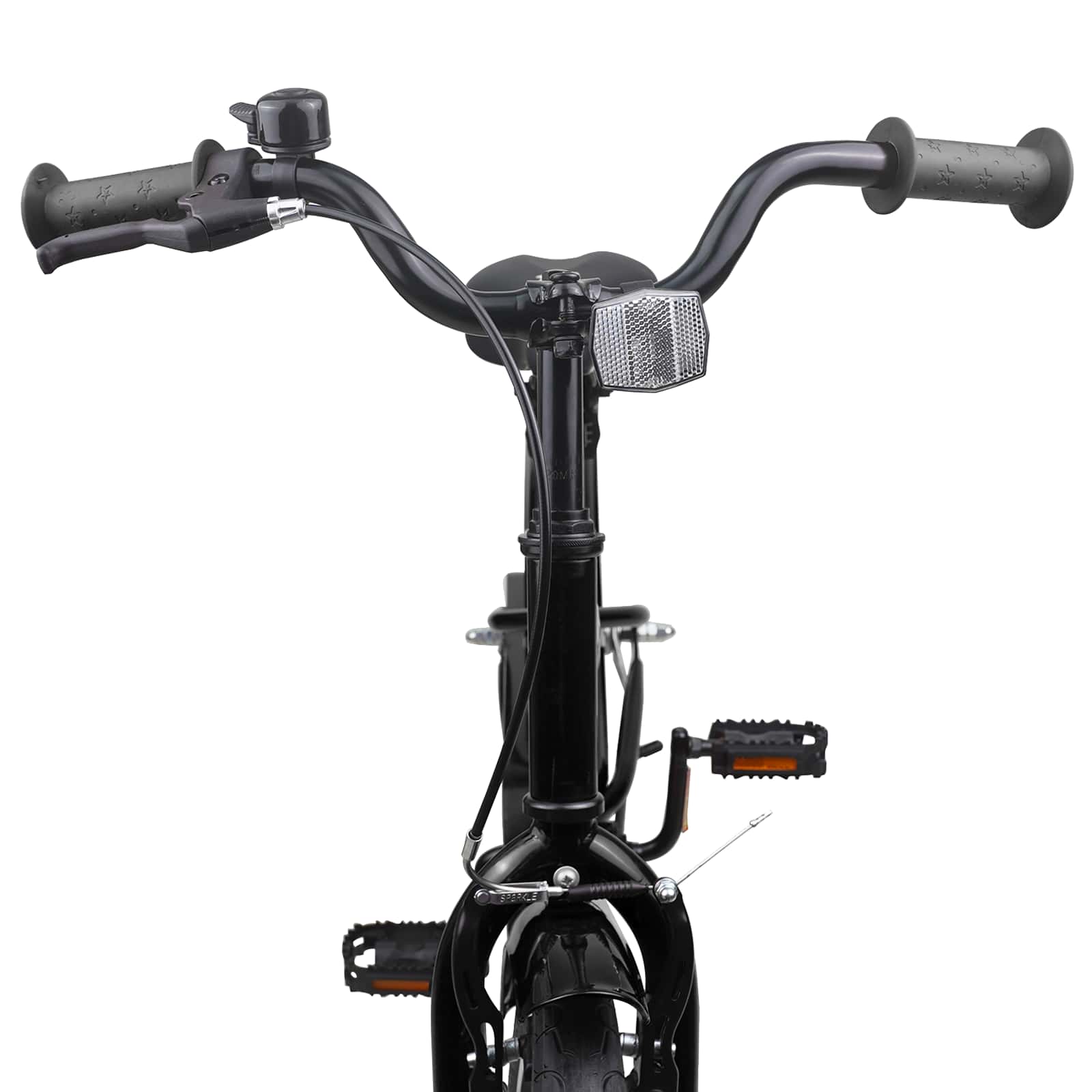 Kinderfahrrad 18 Zoll for 5-7 Years Old Schwarz