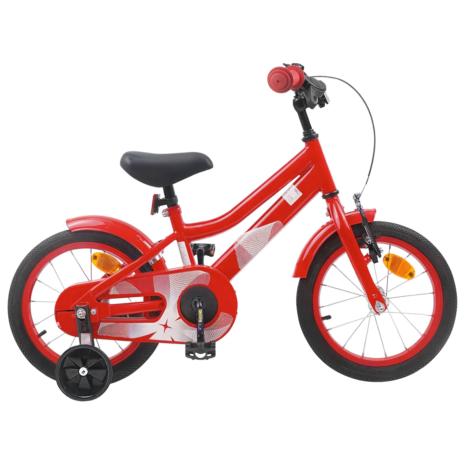 Kinderfahrrad 16 Zoll for 4-6 Years Old Rot