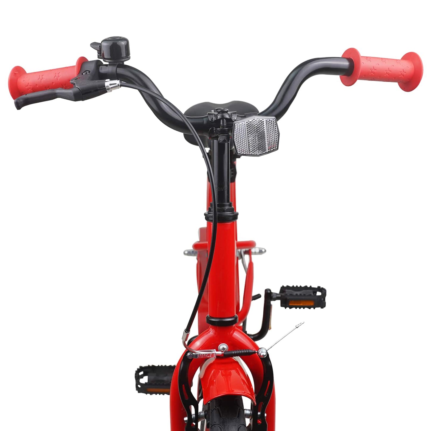 Kinderfahrrad 18 Zoll for 5-7 Years Old Rot