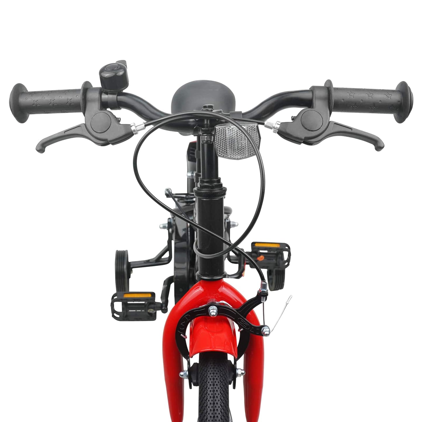 Kinderfahrrad 12 Zoll for 2 to 4 years old Schwarz Rot