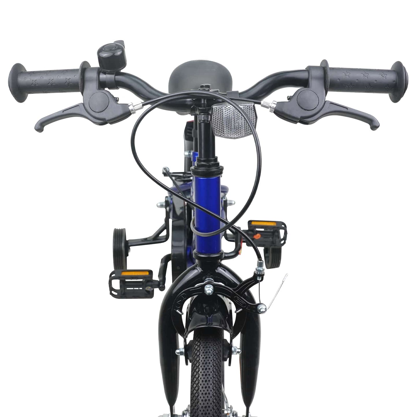 Kinderfahrrad 12 Zoll for 2 to 4 years old Blau und Schwarz