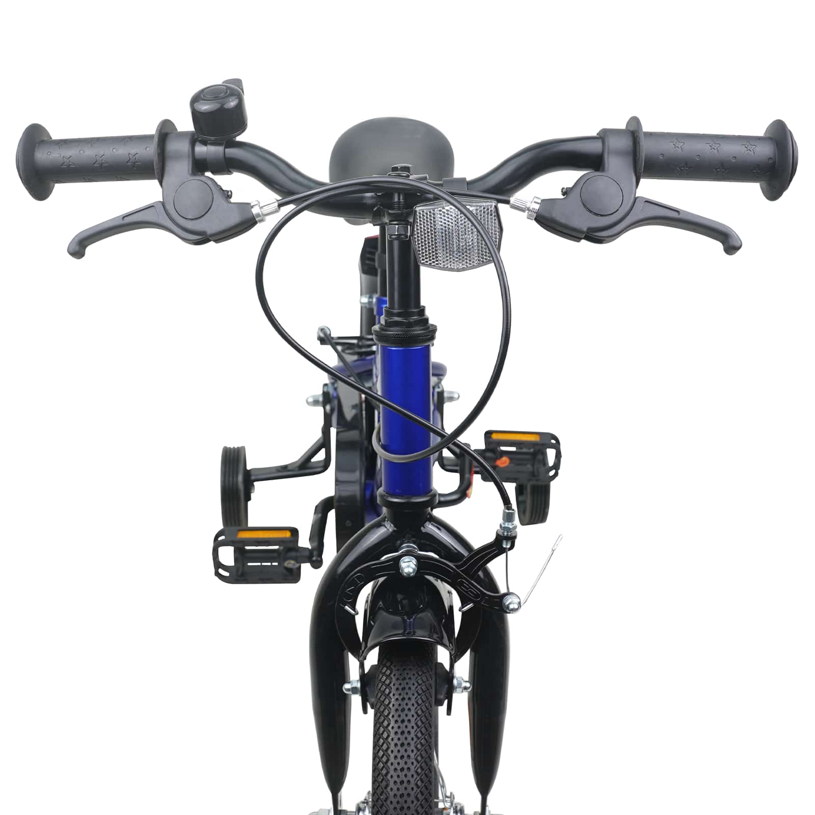 Kinderfahrrad 16 Zoll for 4-6 Years Old Blau Weiß