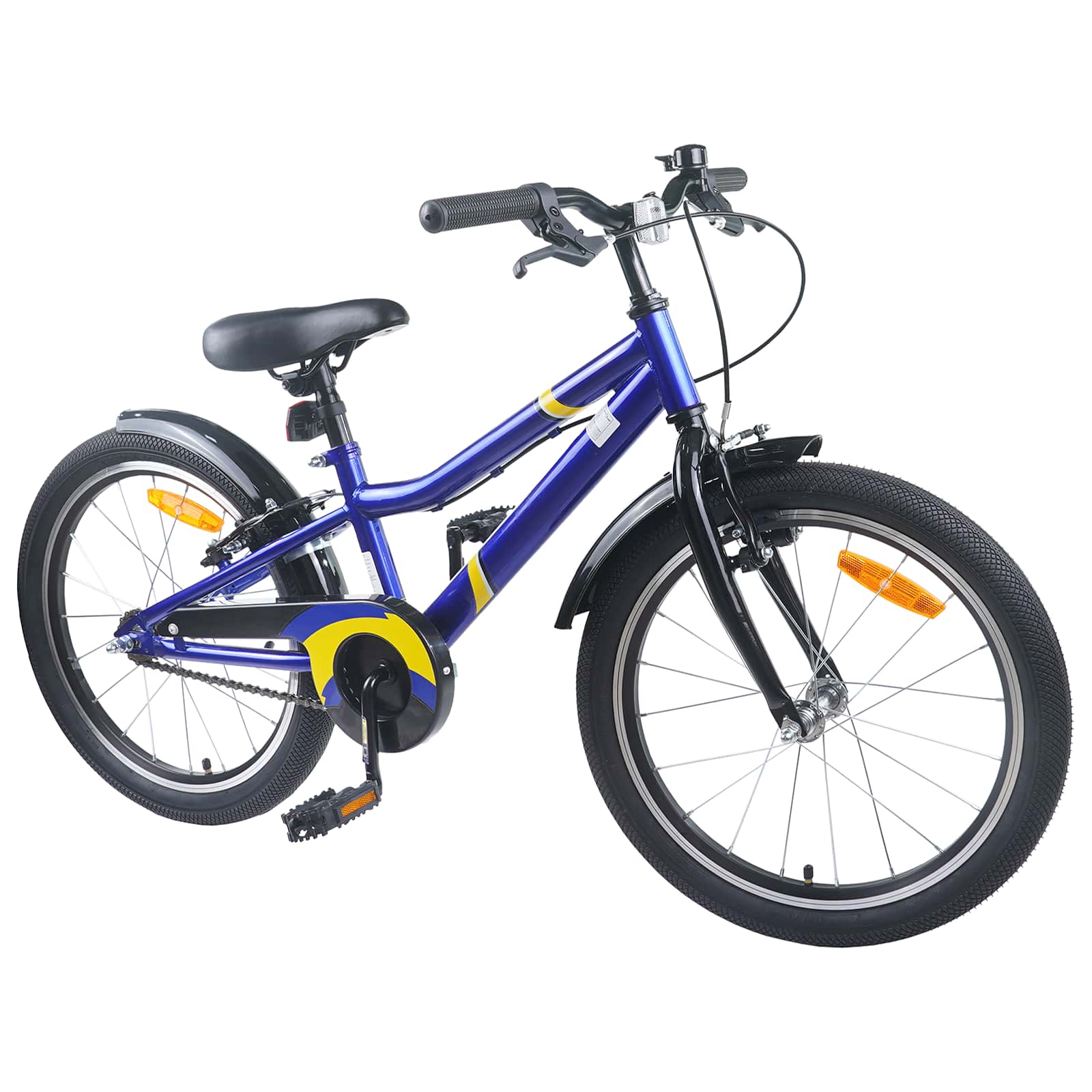 Kinderfahrrad 20 Zoll for kids aged 6 to 11 Blau Schwarz