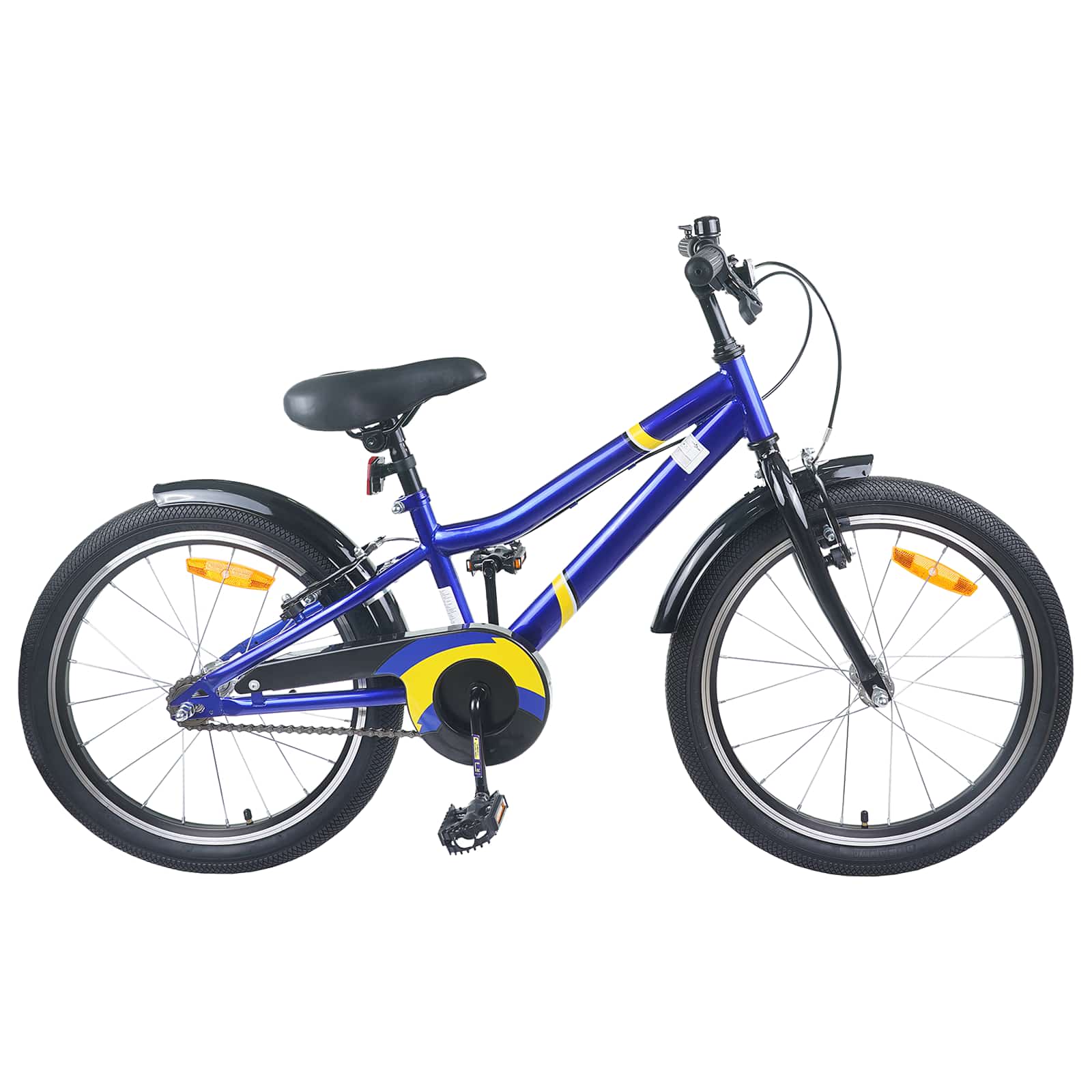 Kinderfahrrad 20 Zoll for kids aged 6 to 11 Blau Schwarz