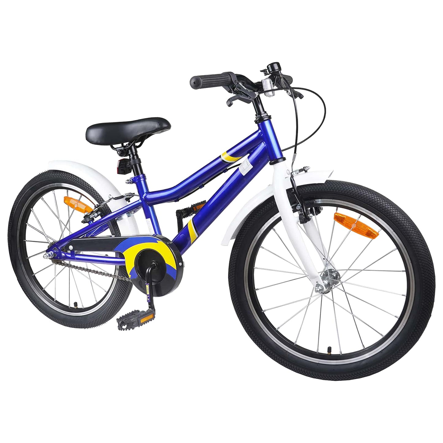 Kinderfahrrad 20 Zoll for kids aged 6 to 11 Blau Weiß