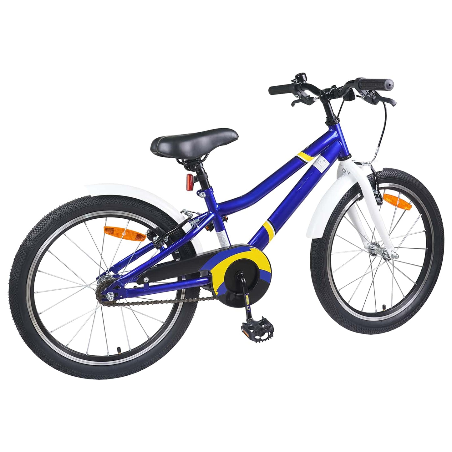 Kinderfahrrad 20 Zoll for kids aged 6 to 11 Blau Weiß